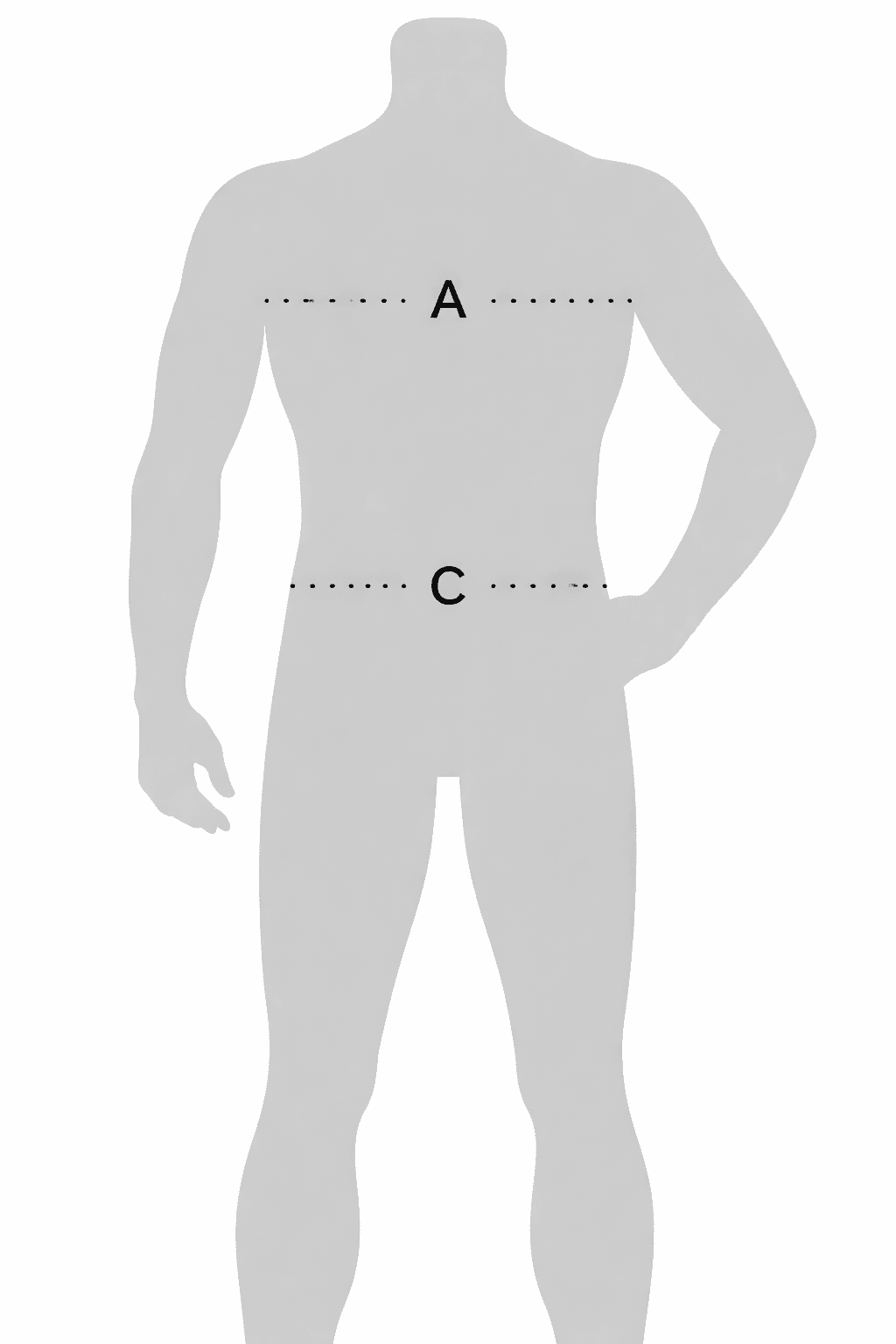 Körpermaße Herren A und C
