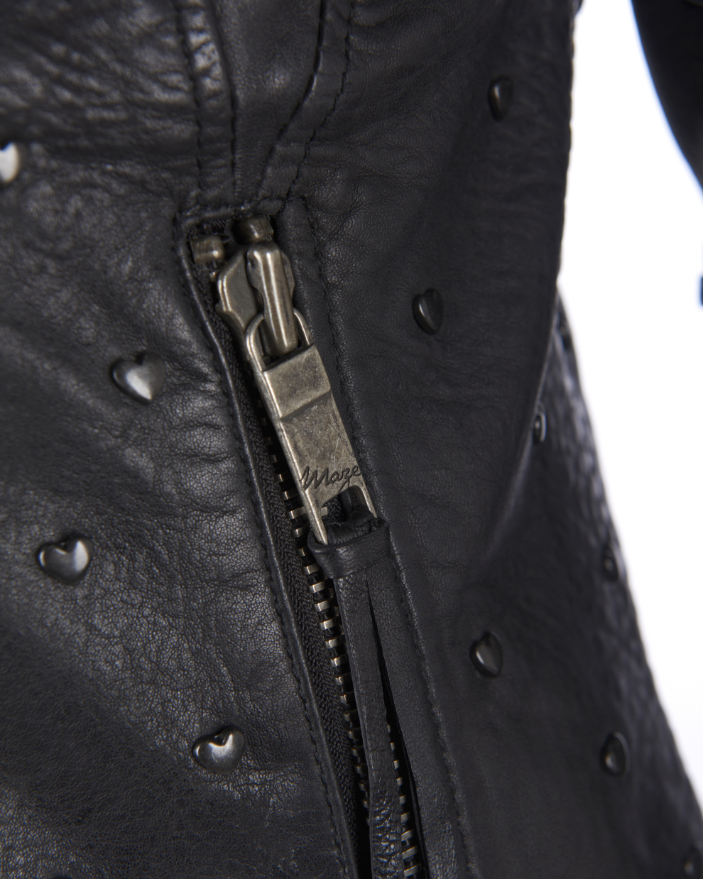 Lederjacke Heart