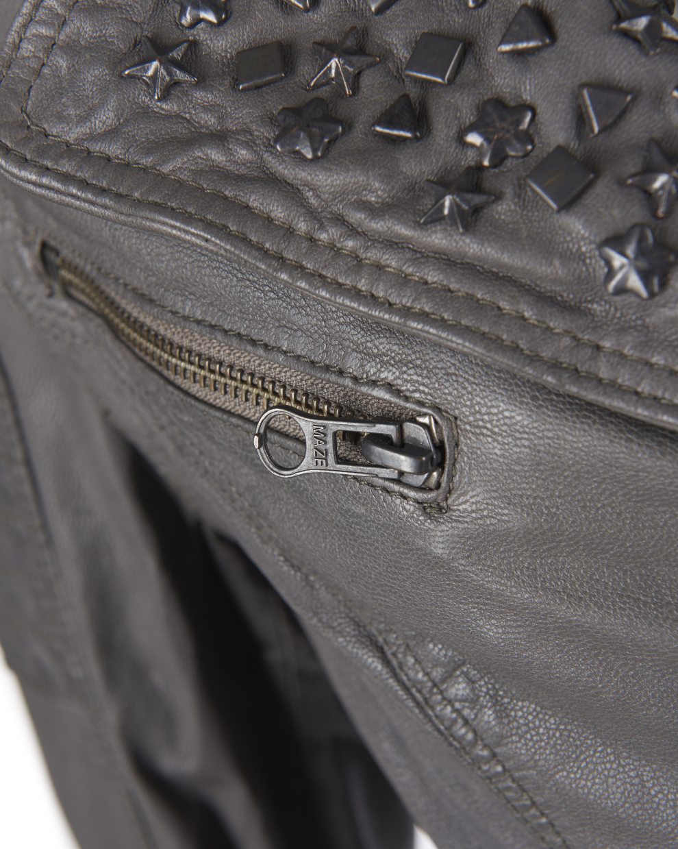 Lederjacke Colbywest