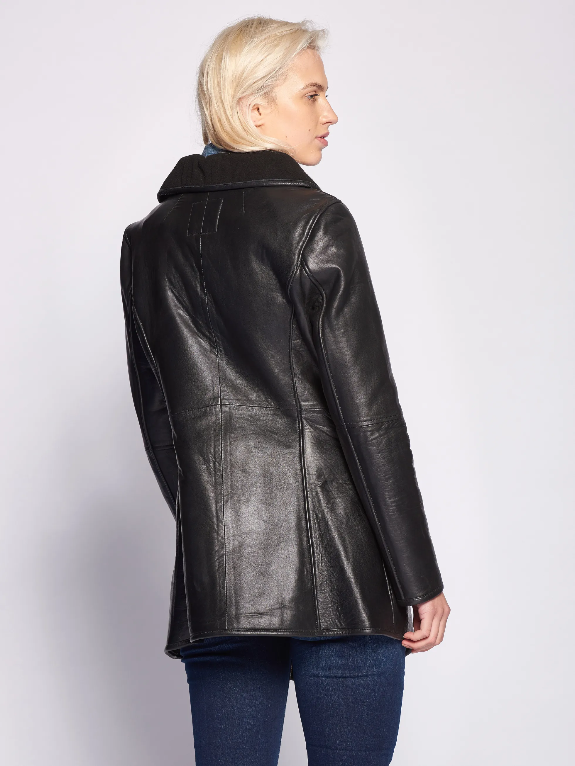 Lederkurzmantel Corning