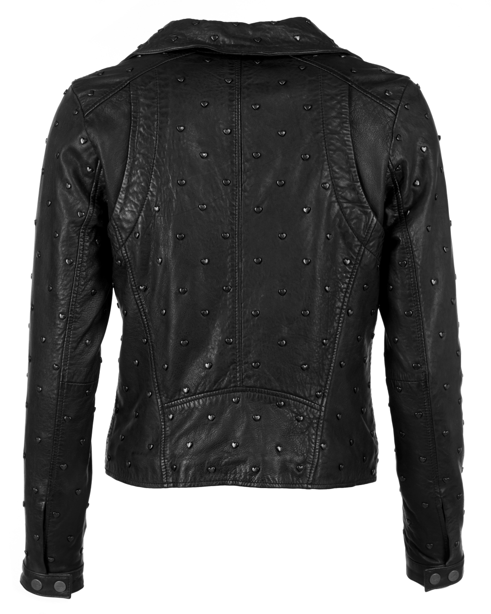 Lederjacke Heart