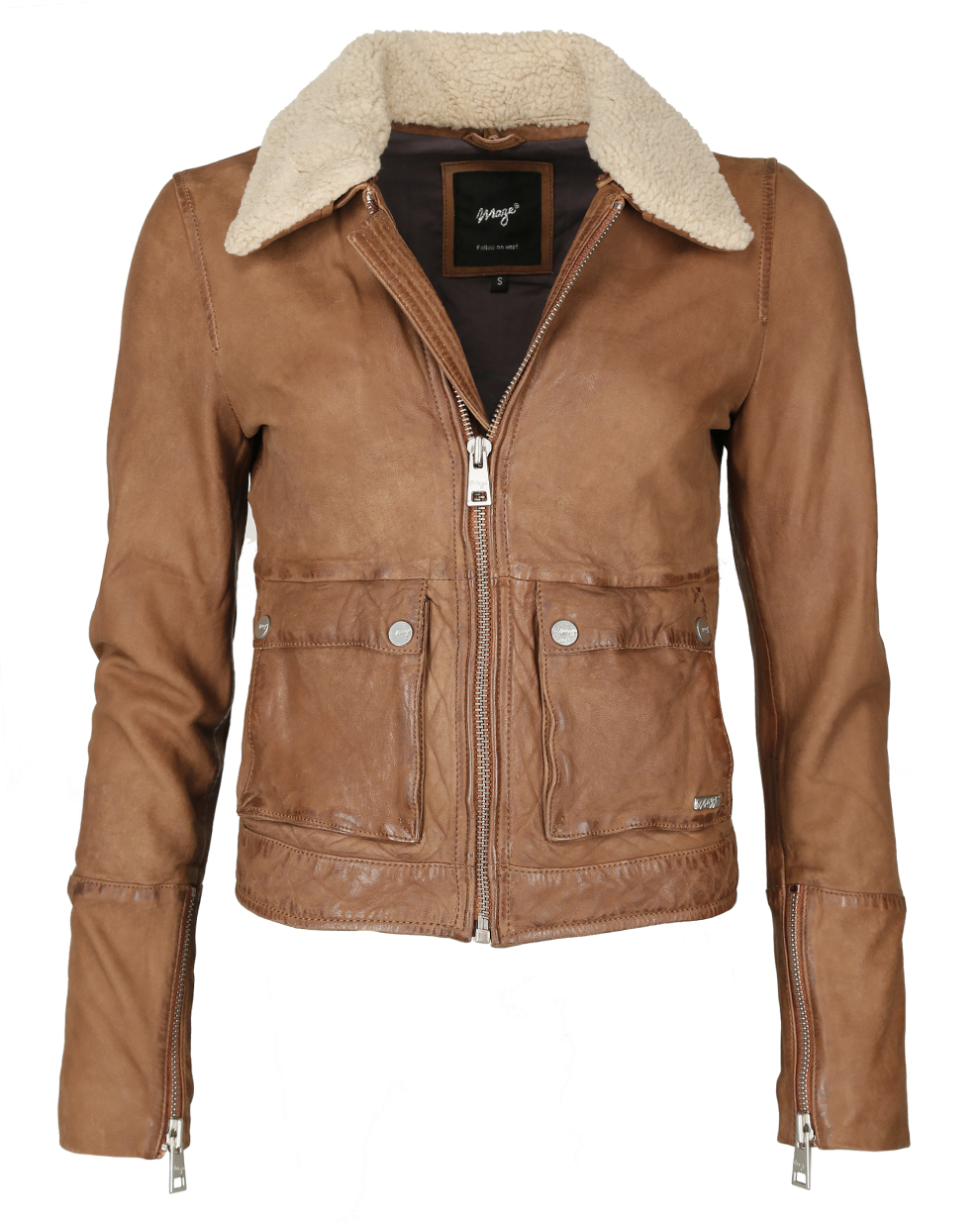Lederjacke 42020103