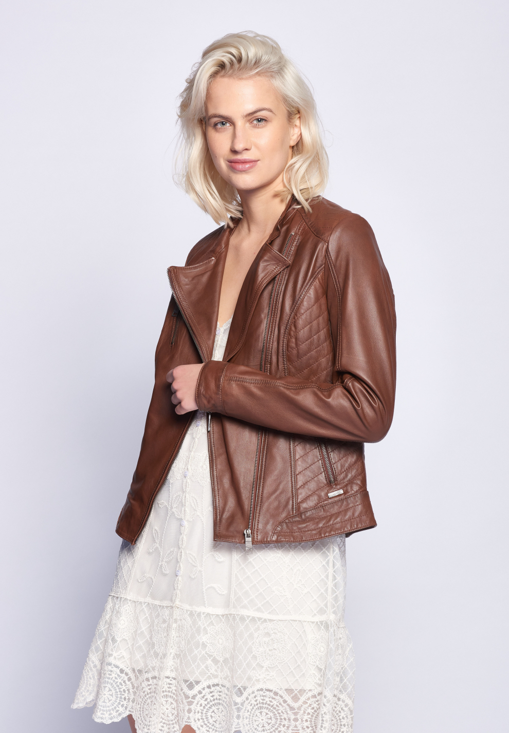 Lederjacke Sally