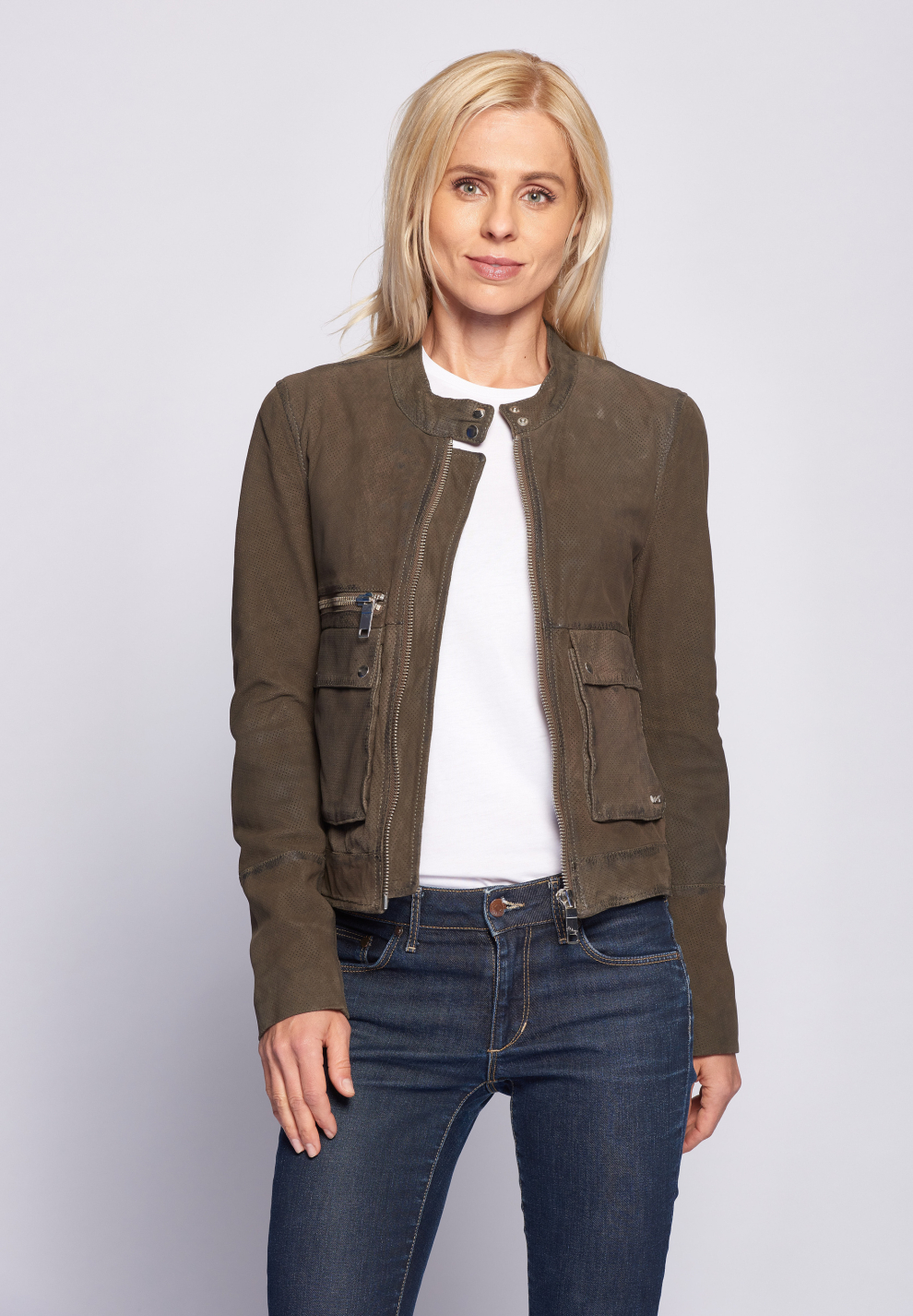 Lederjacke Clermont