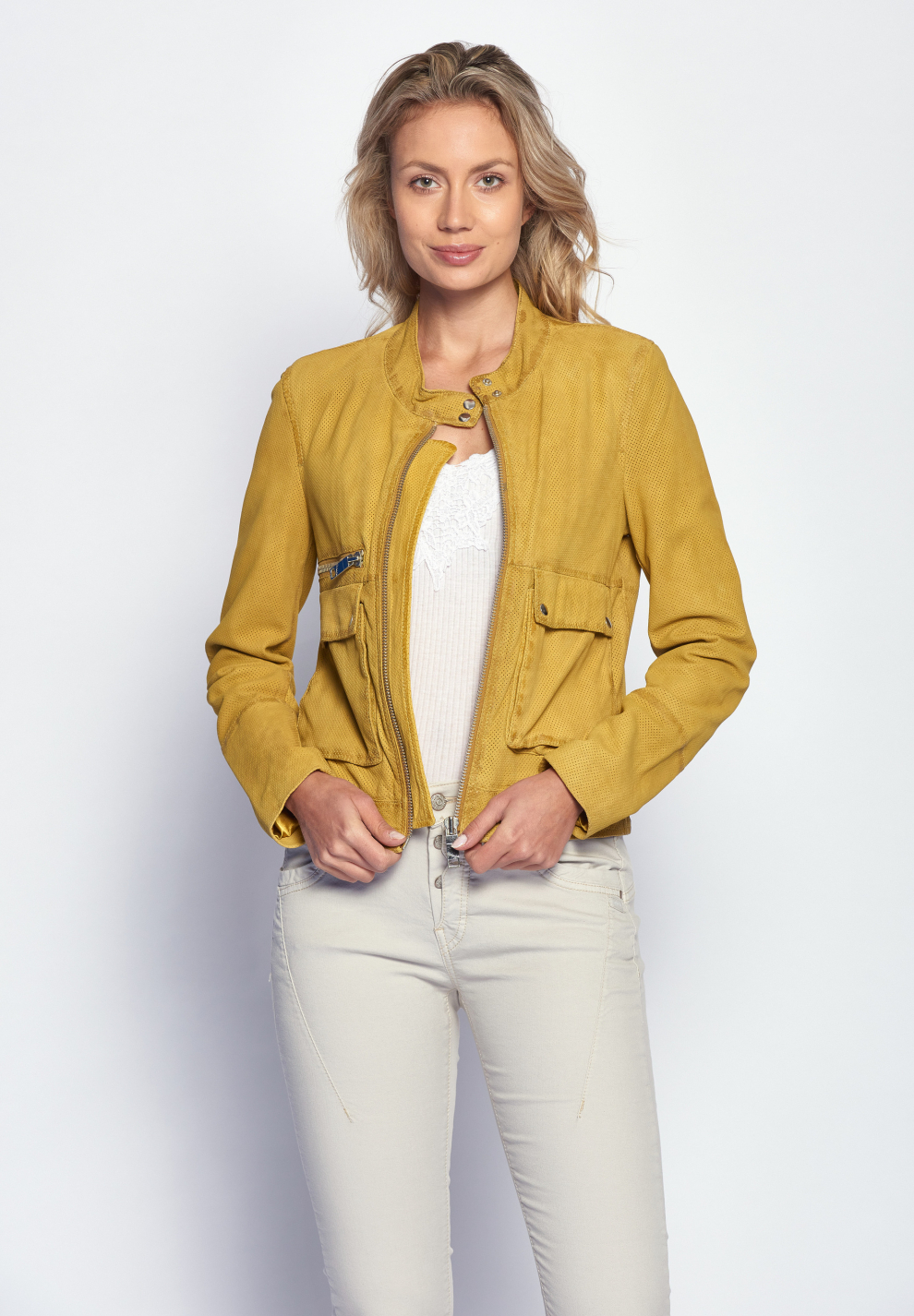 Lederjacke Clermont