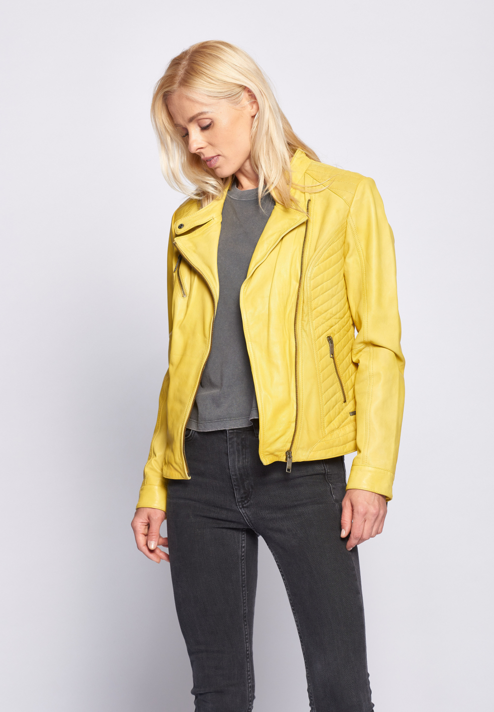 Lederjacke Sally