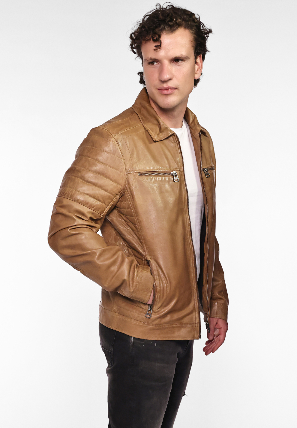 Lederjacke William