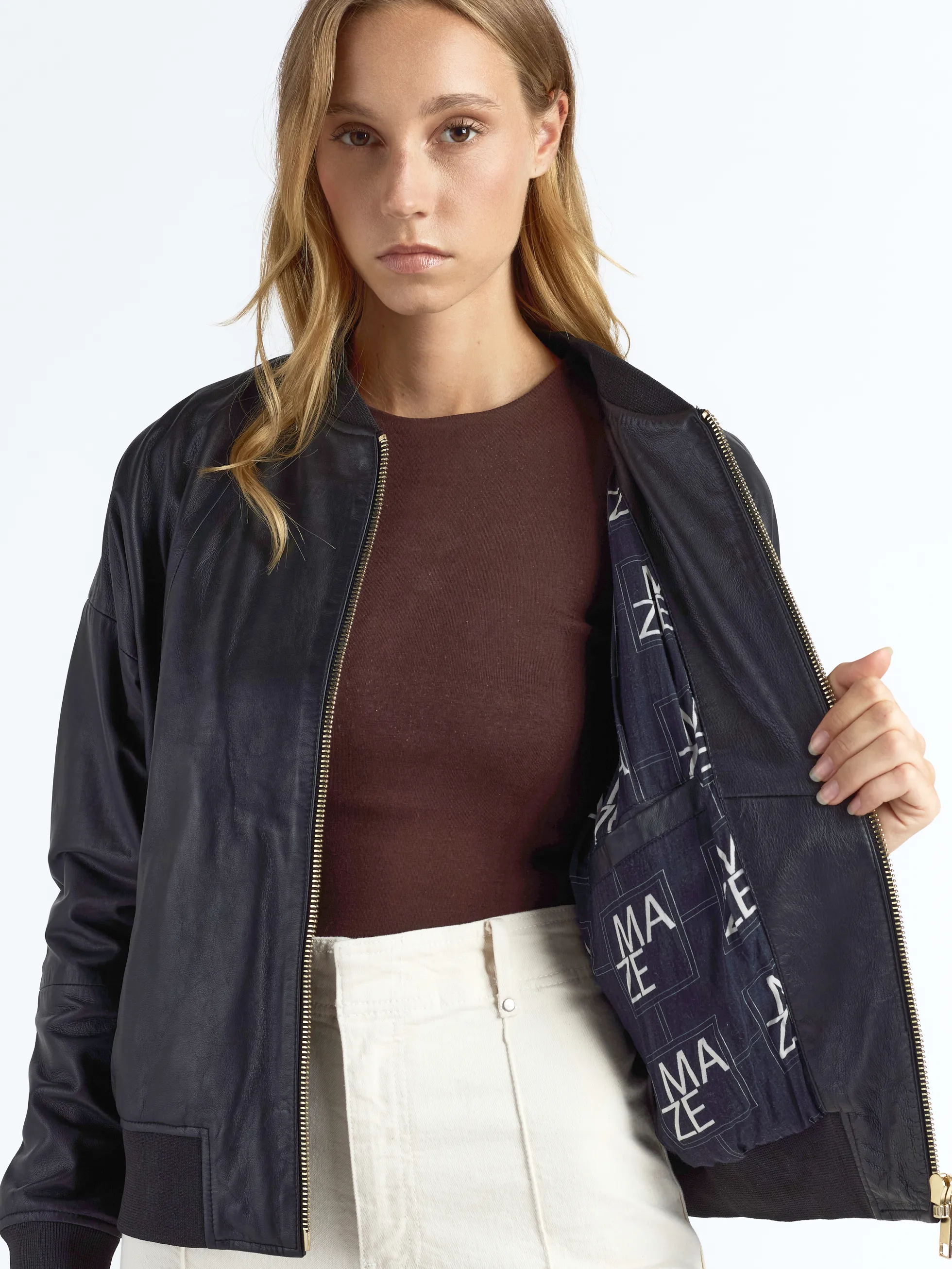 Lederblouson 42021200