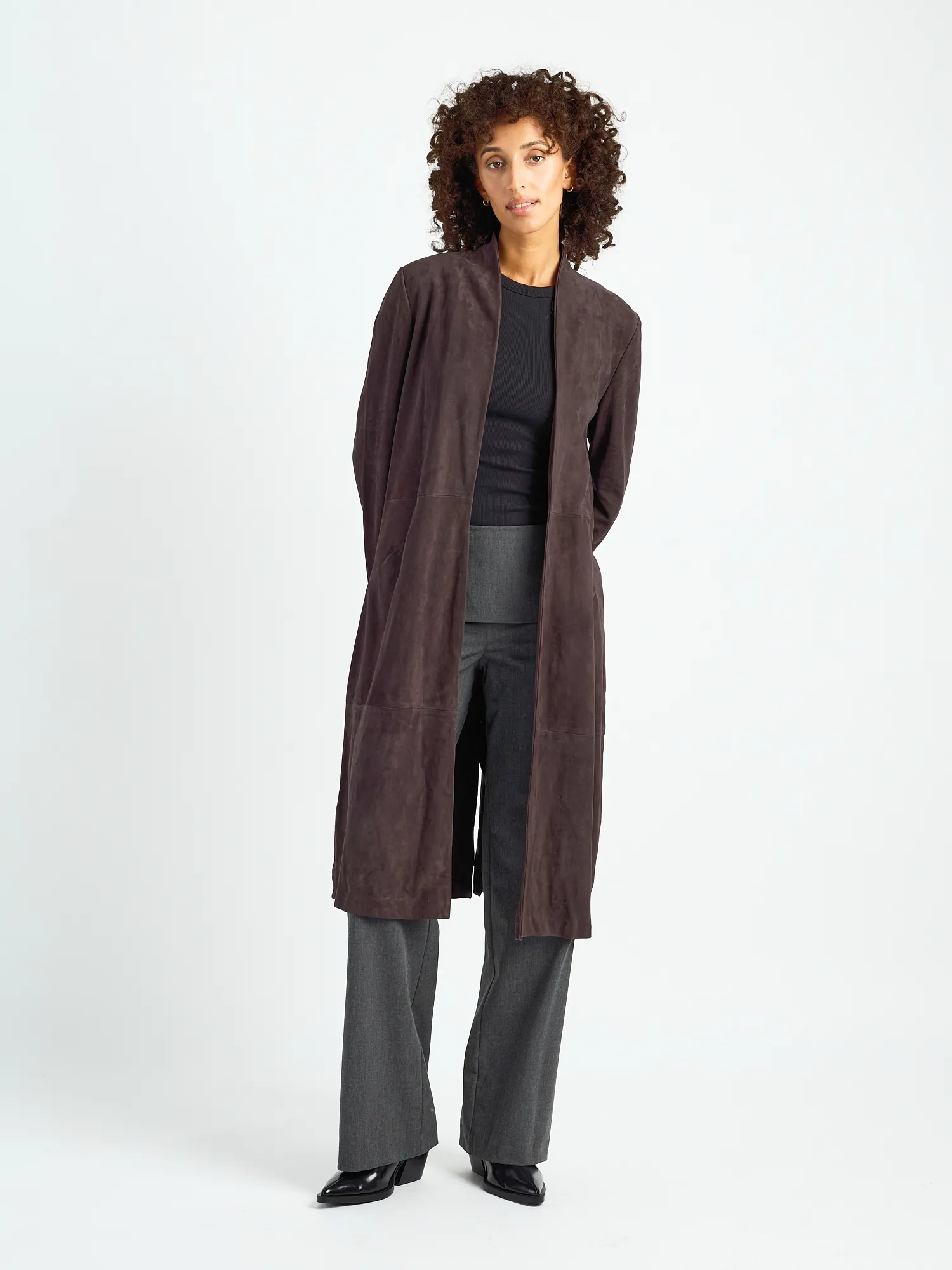 Ledercardigan 4202175