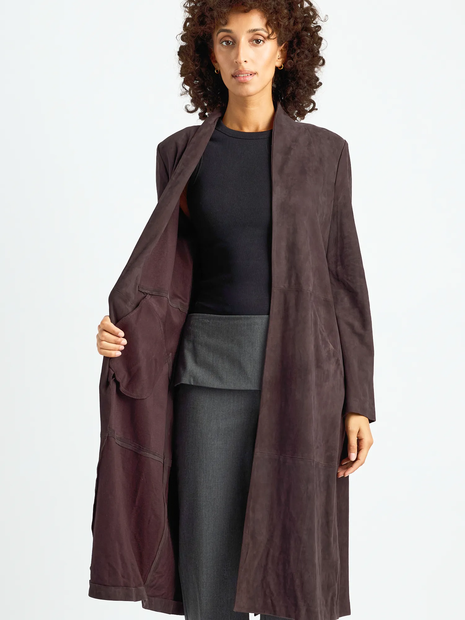 Ledercardigan 4202175