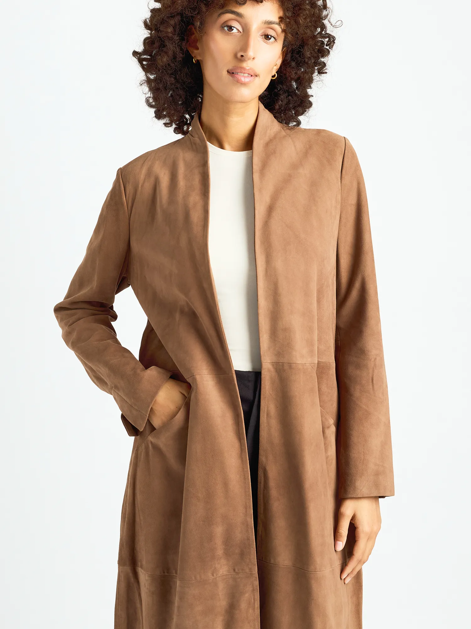 Ledercardigan 4202175