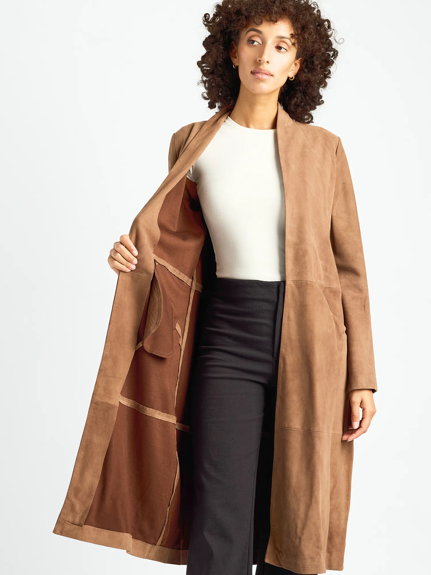 Ledercardigan 4202175