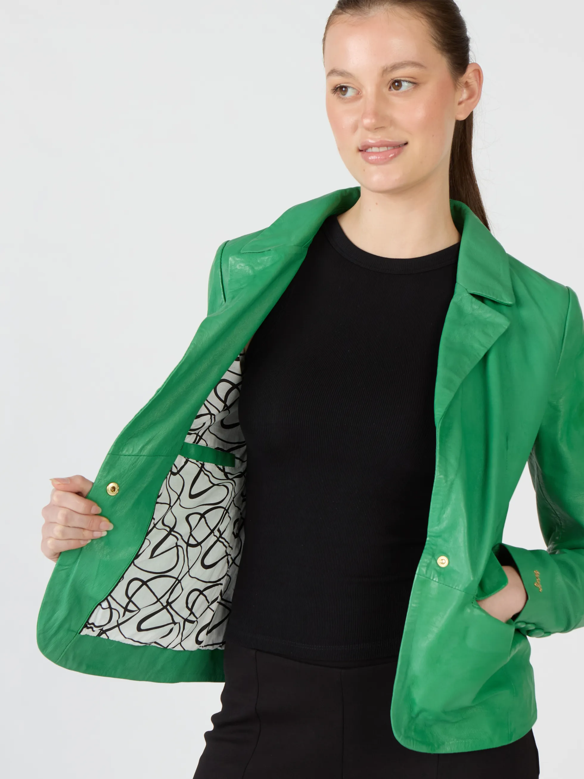 Lederblazer 42023065