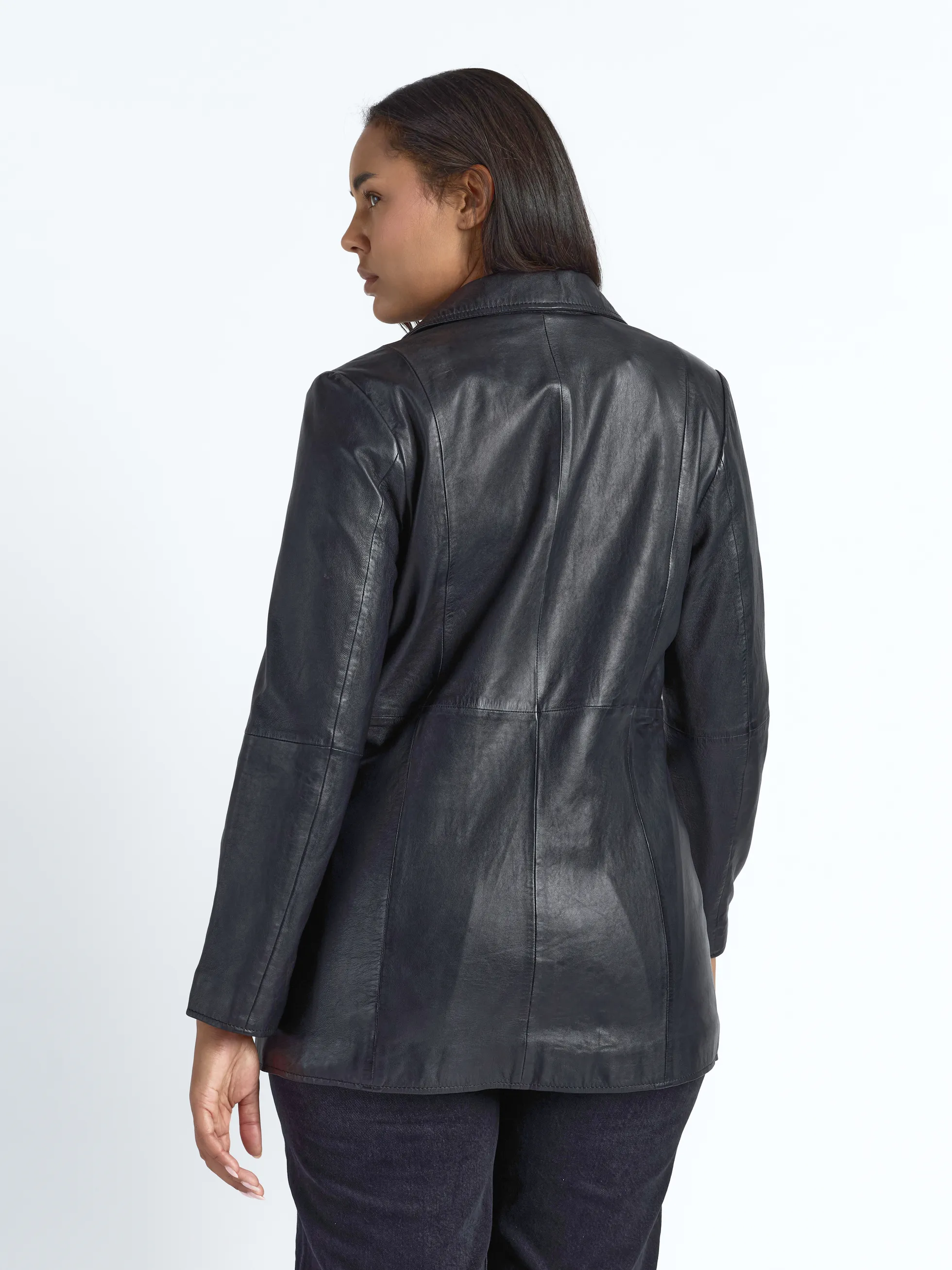 Leder Blazer 42023100