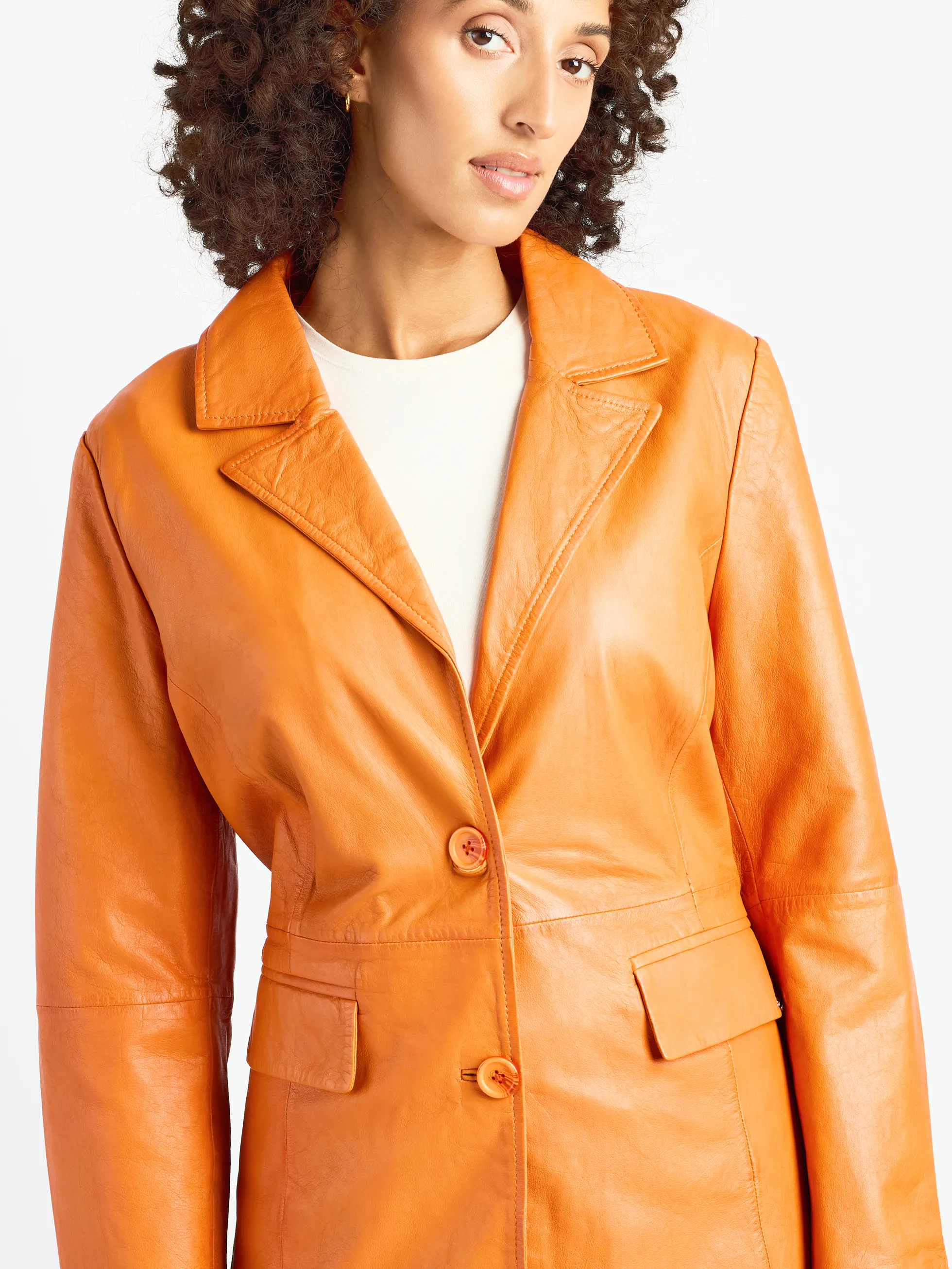 Leder Blazer 42023100