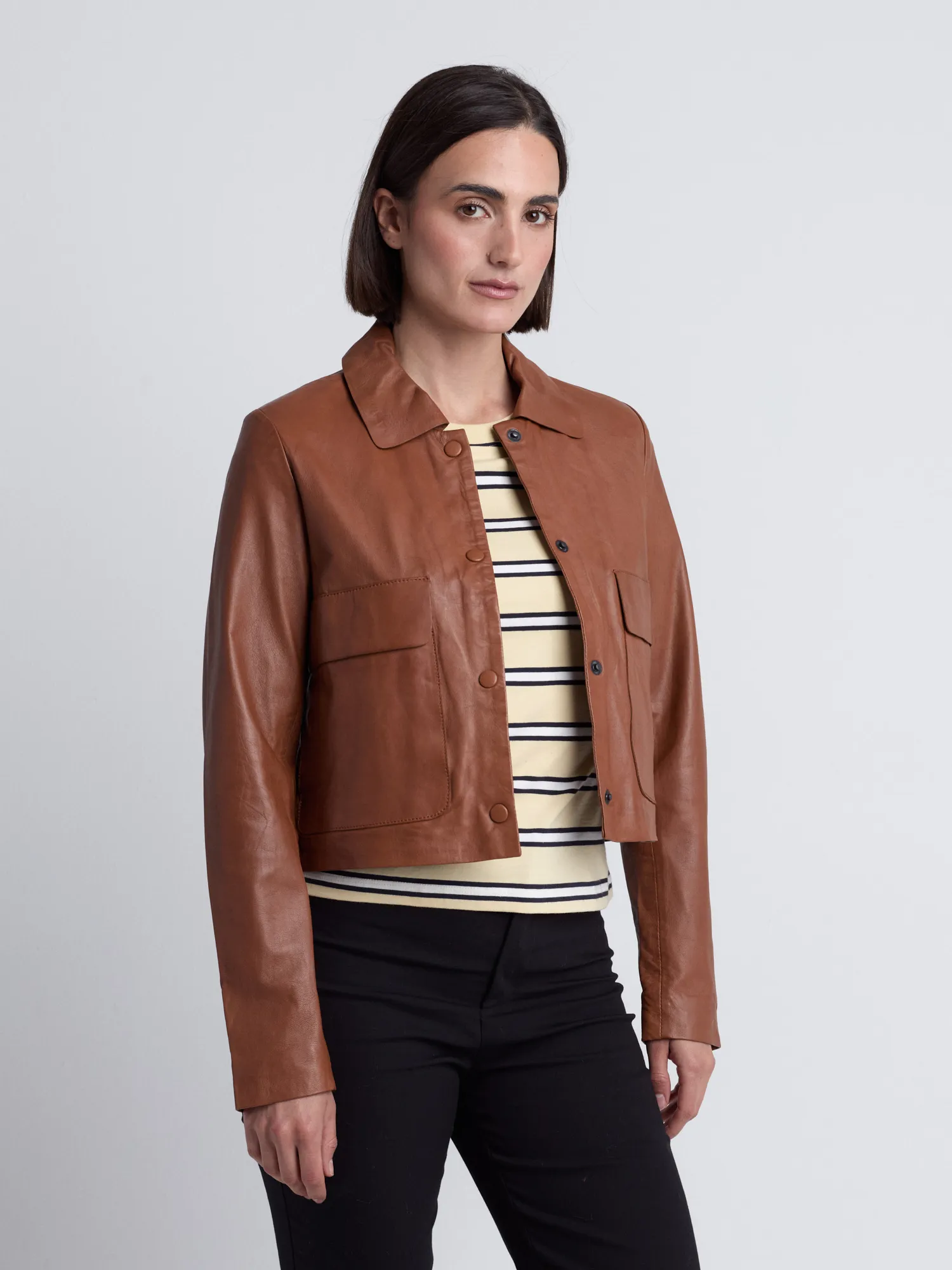 Lederjacke 42024082