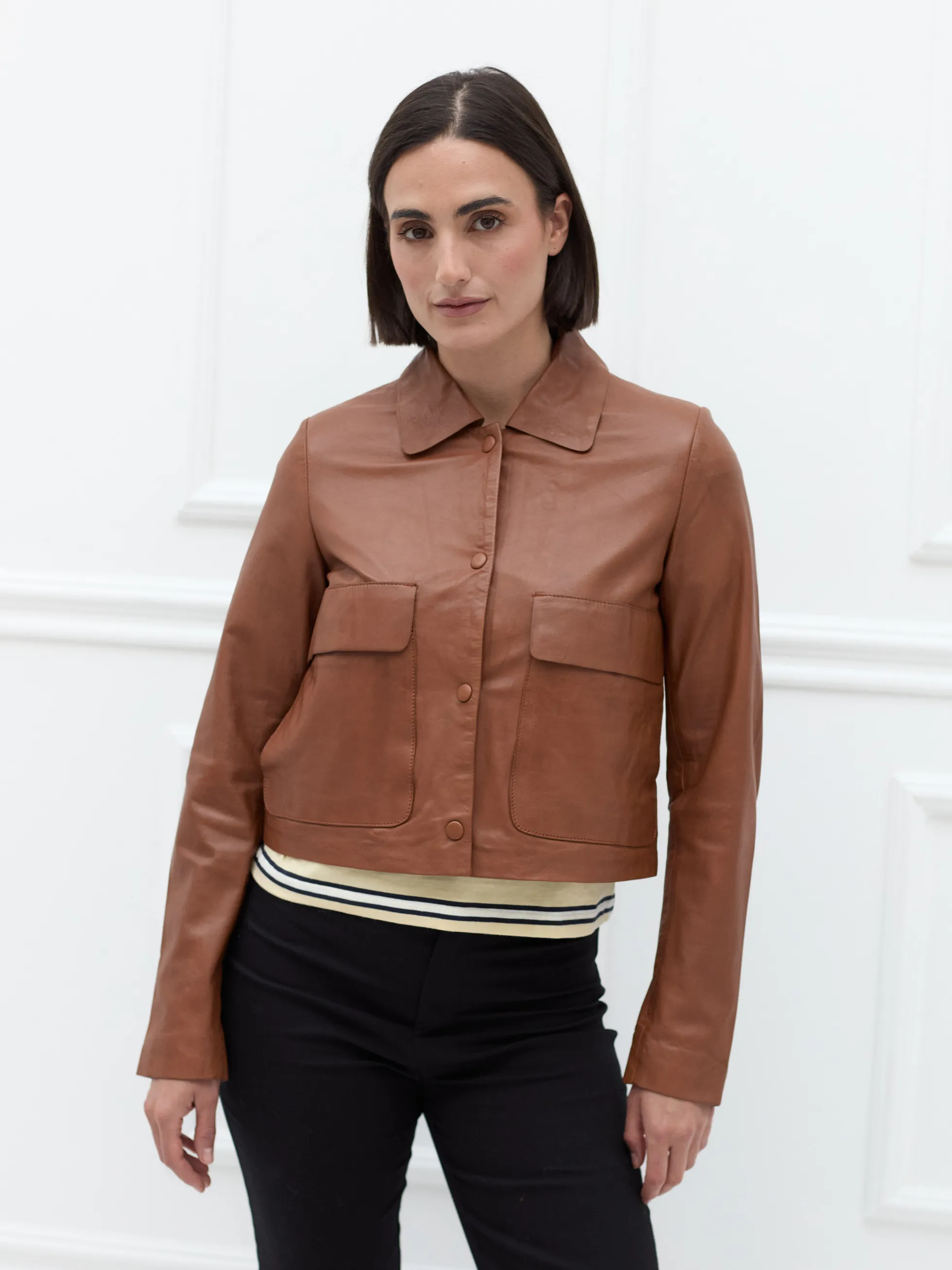 Lederjacke 42024082