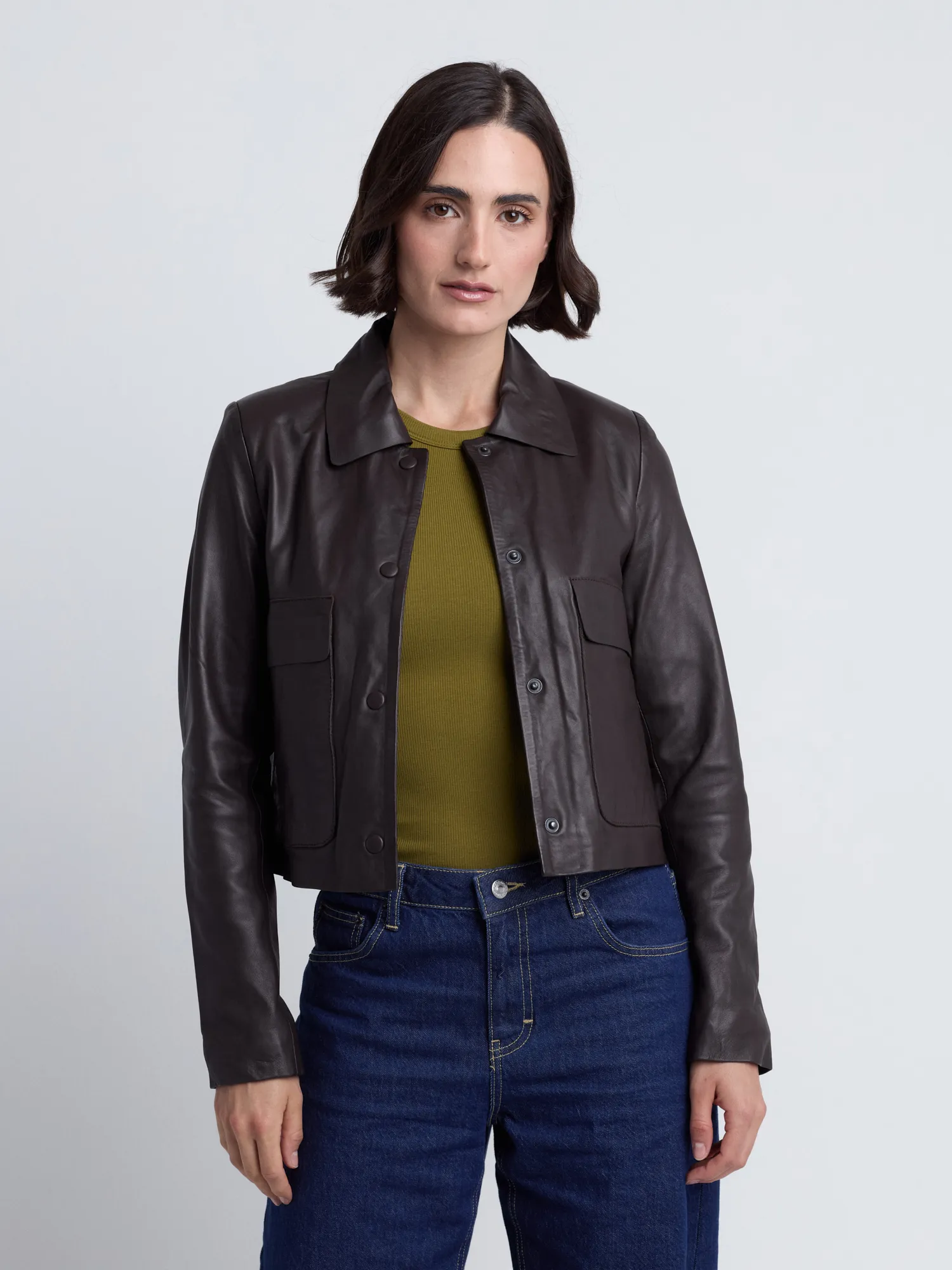 Lederjacke 42024082