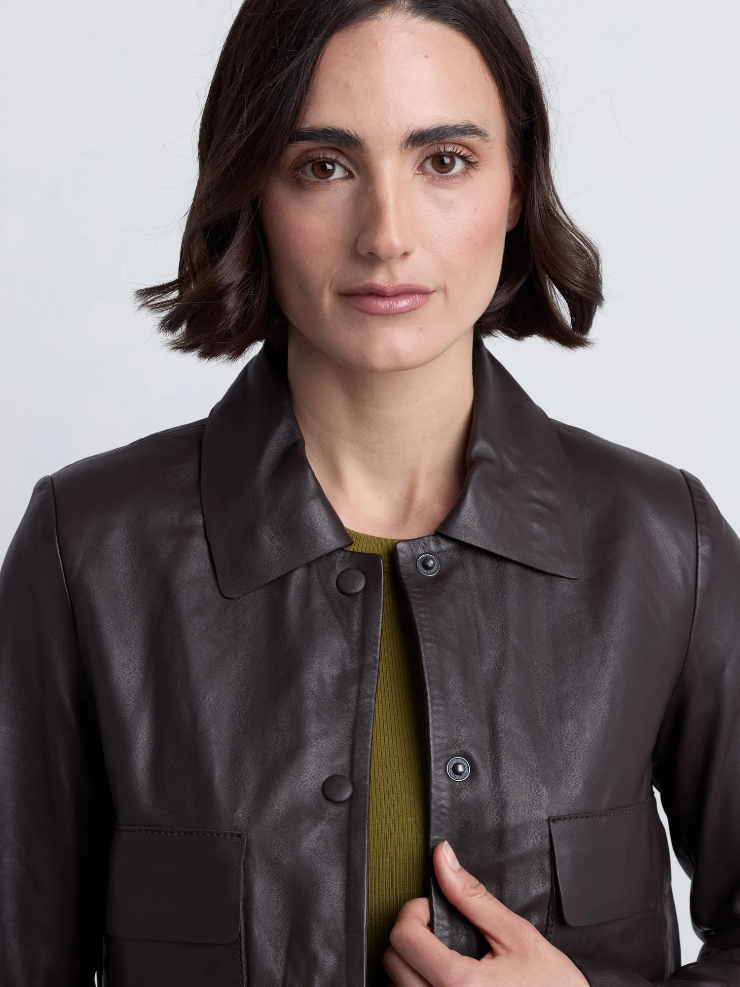 Lederjacke 42024082
