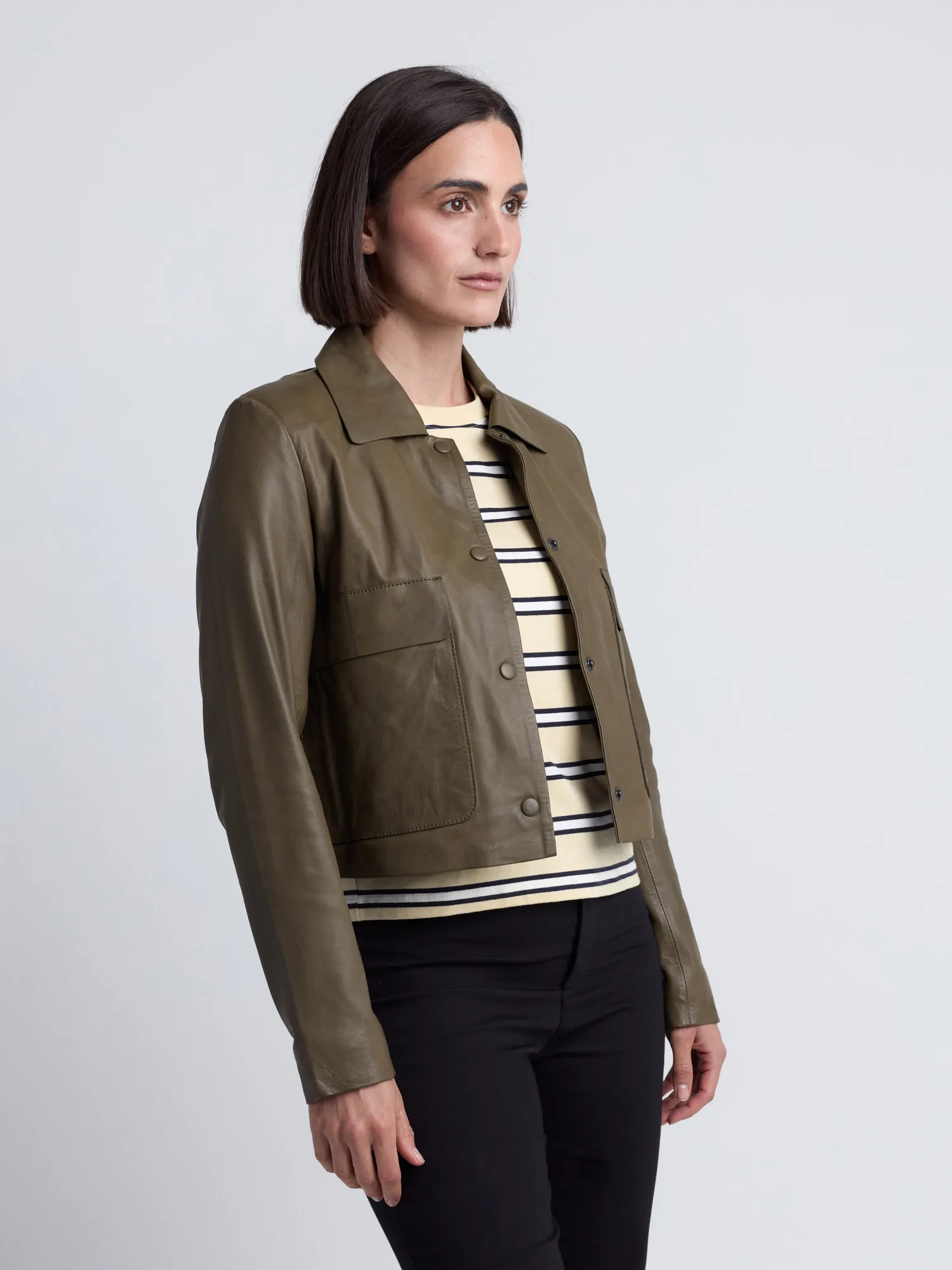 Lederjacke 42024082