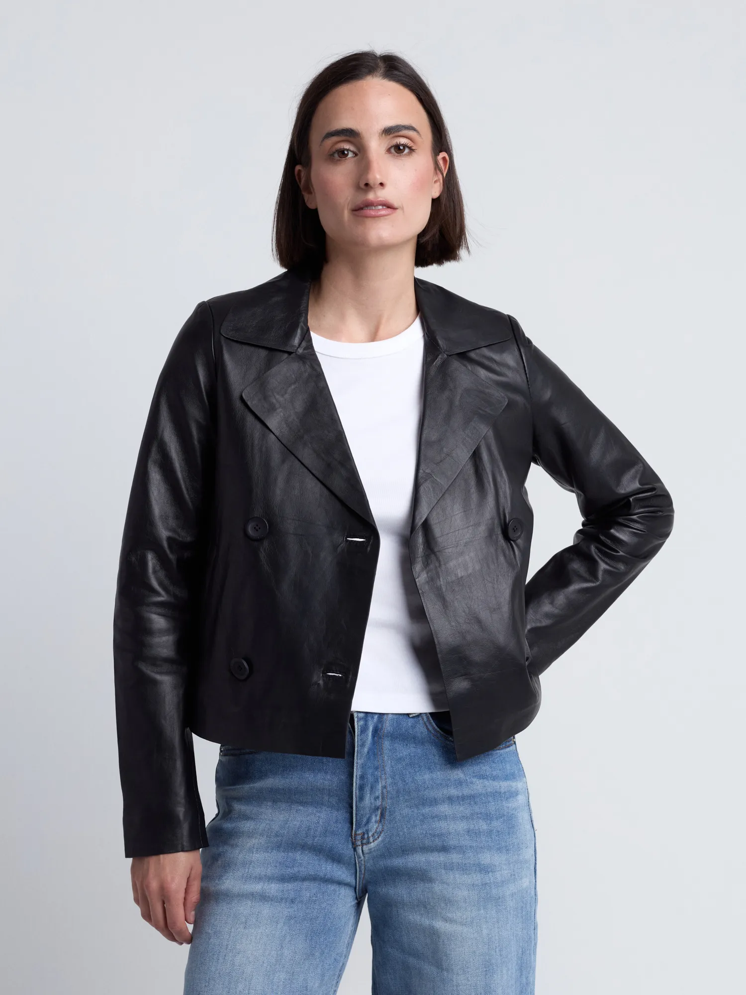 Lederjacke 42024083