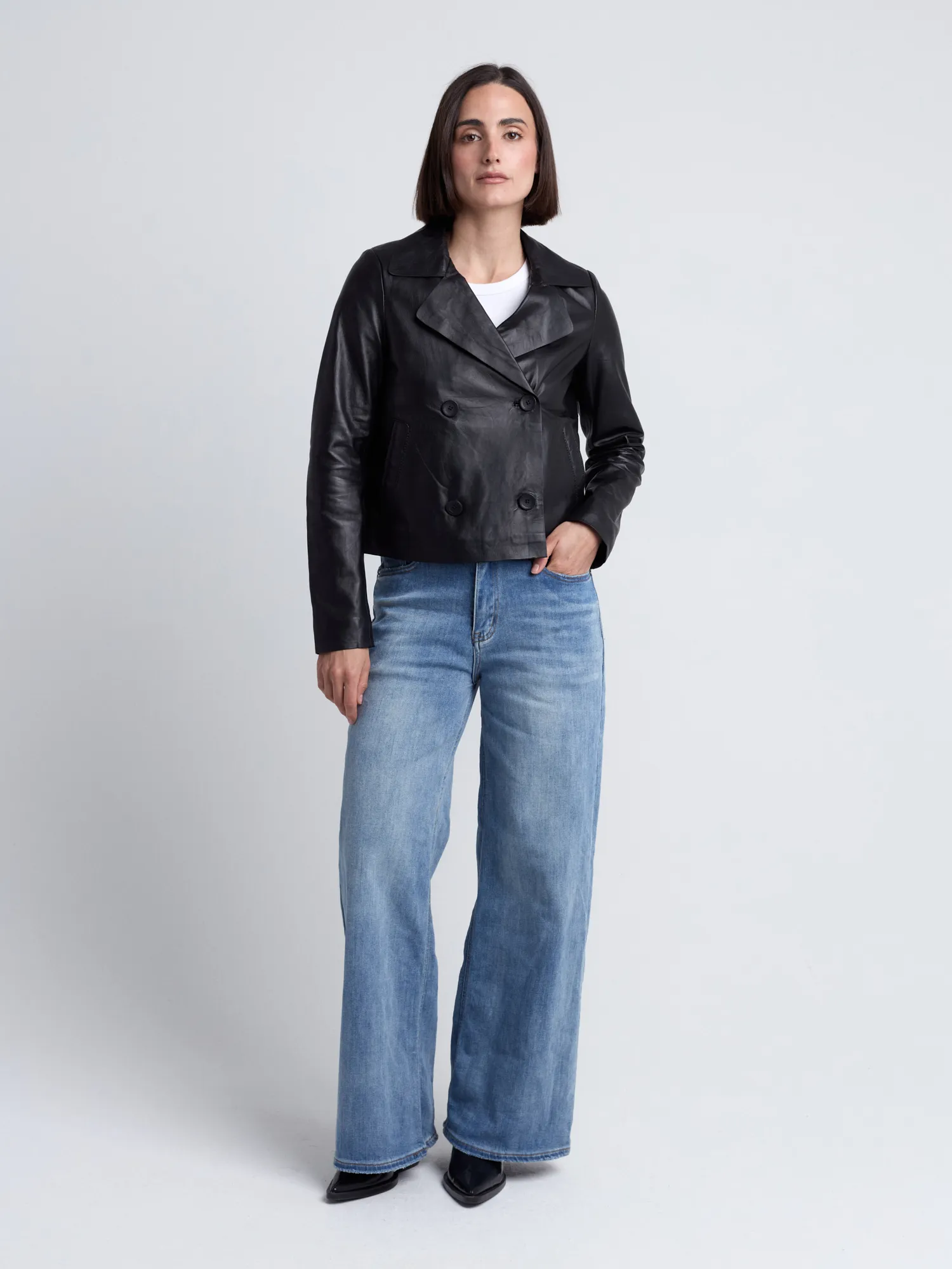 Lederjacke 42024083
