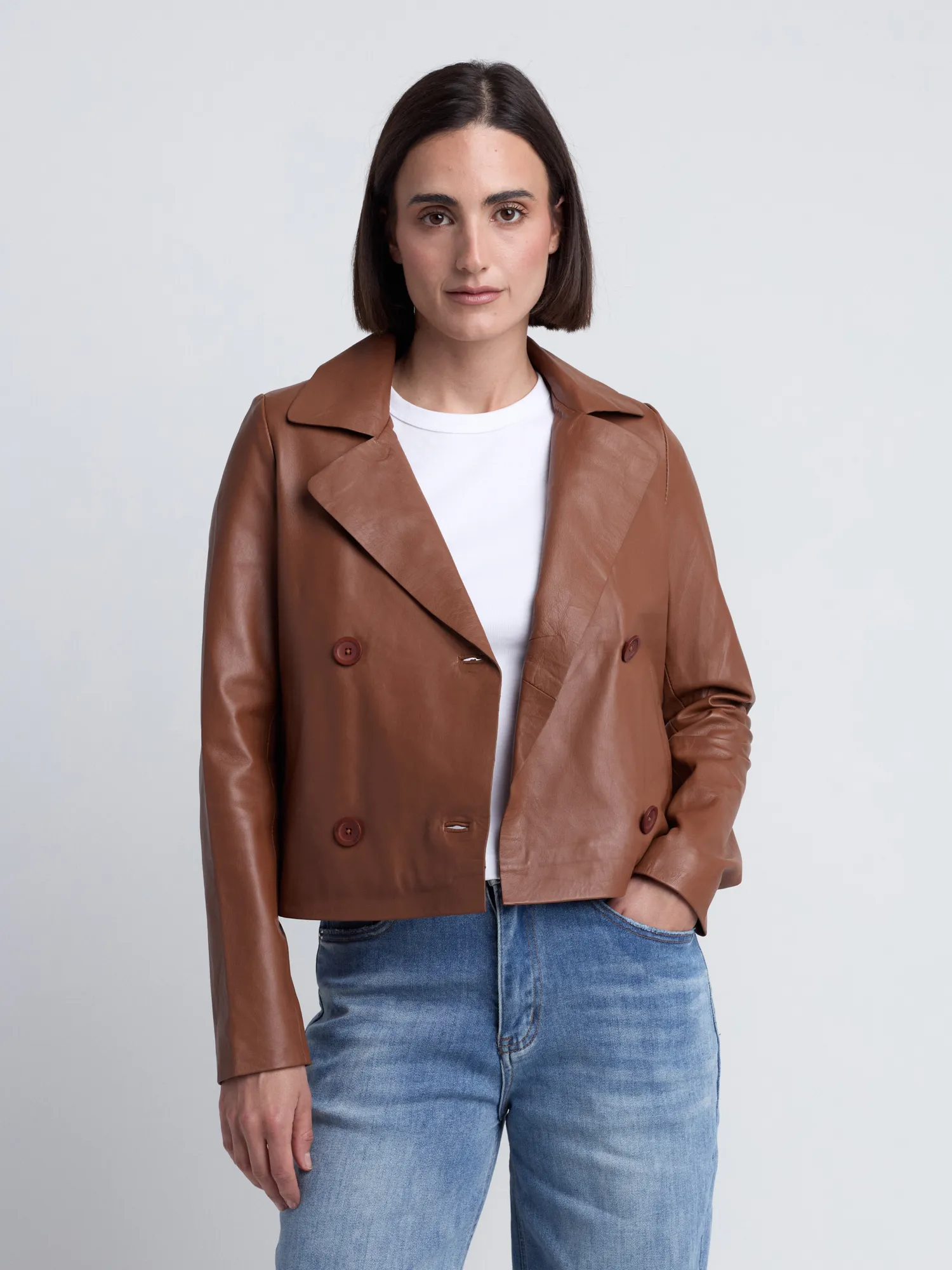 Lederjacke 42024083