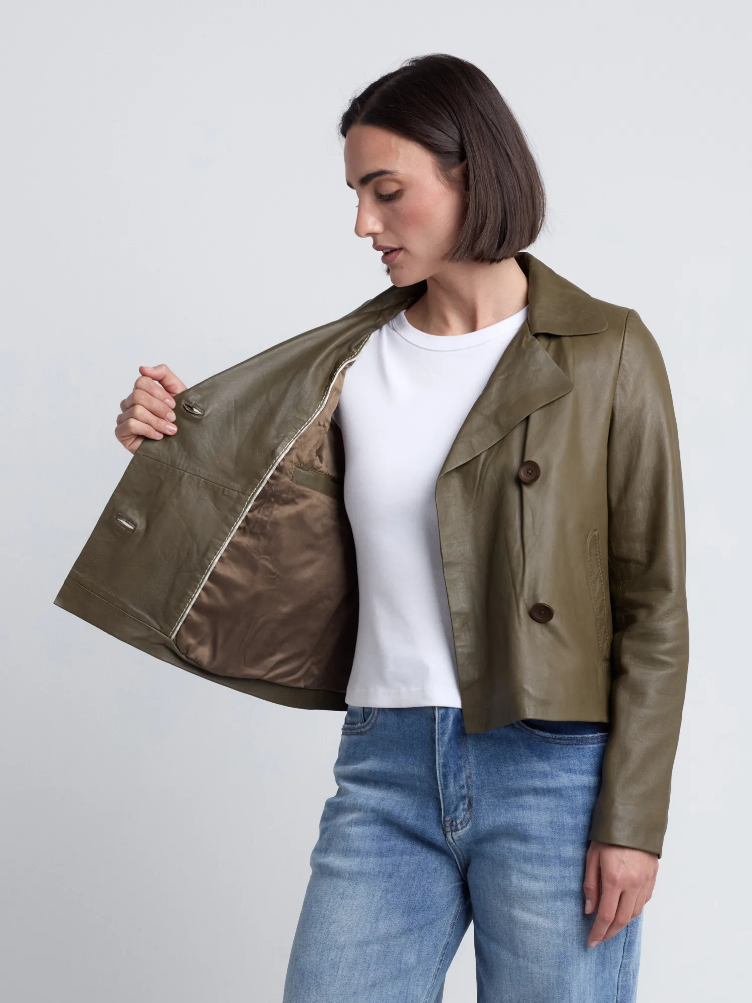 Lederjacke 42024083