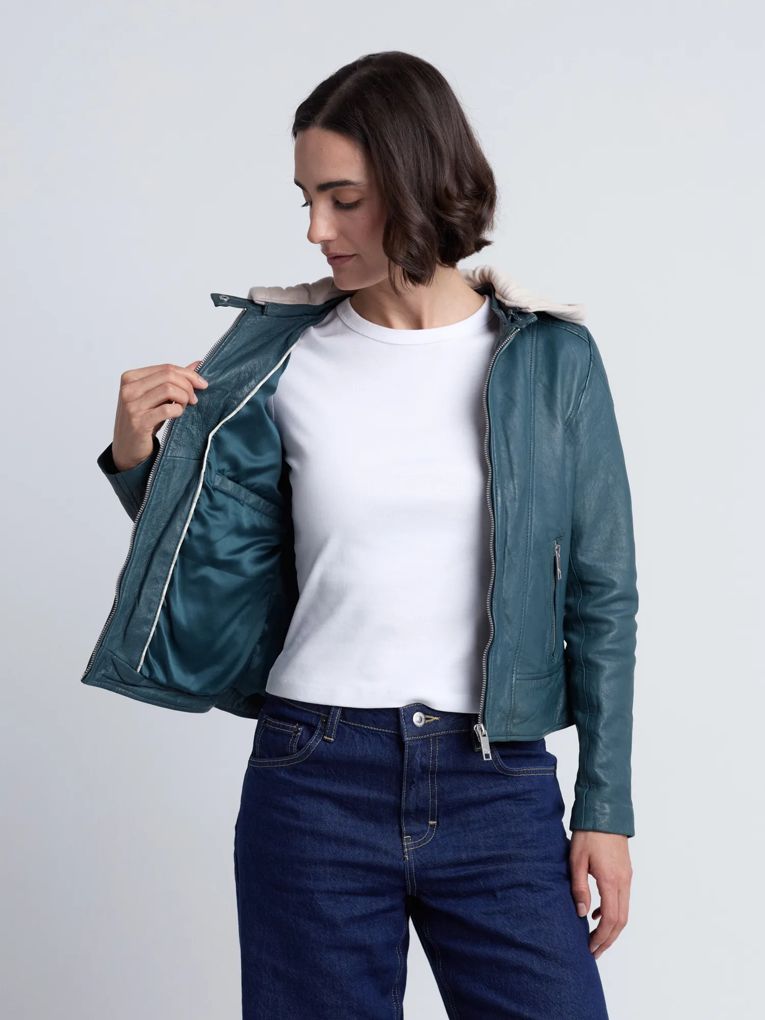 Lederjacke 42024107
