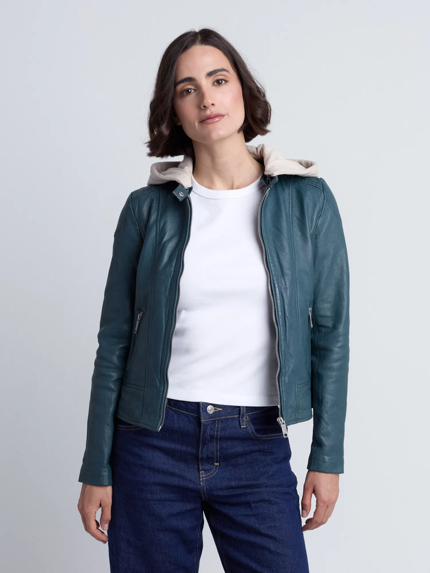 Lederjacke 42024107