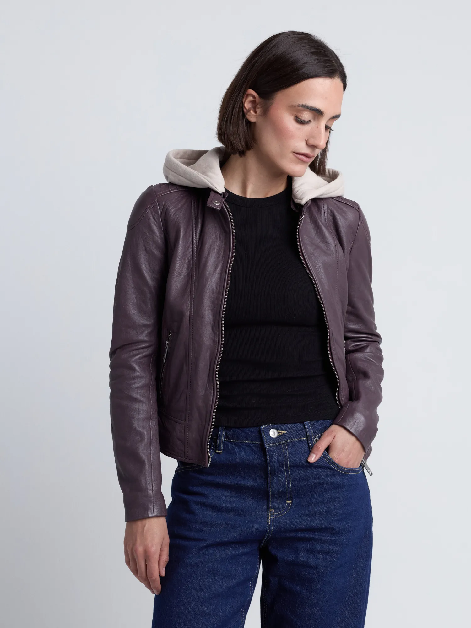 Lederjacke 42024107