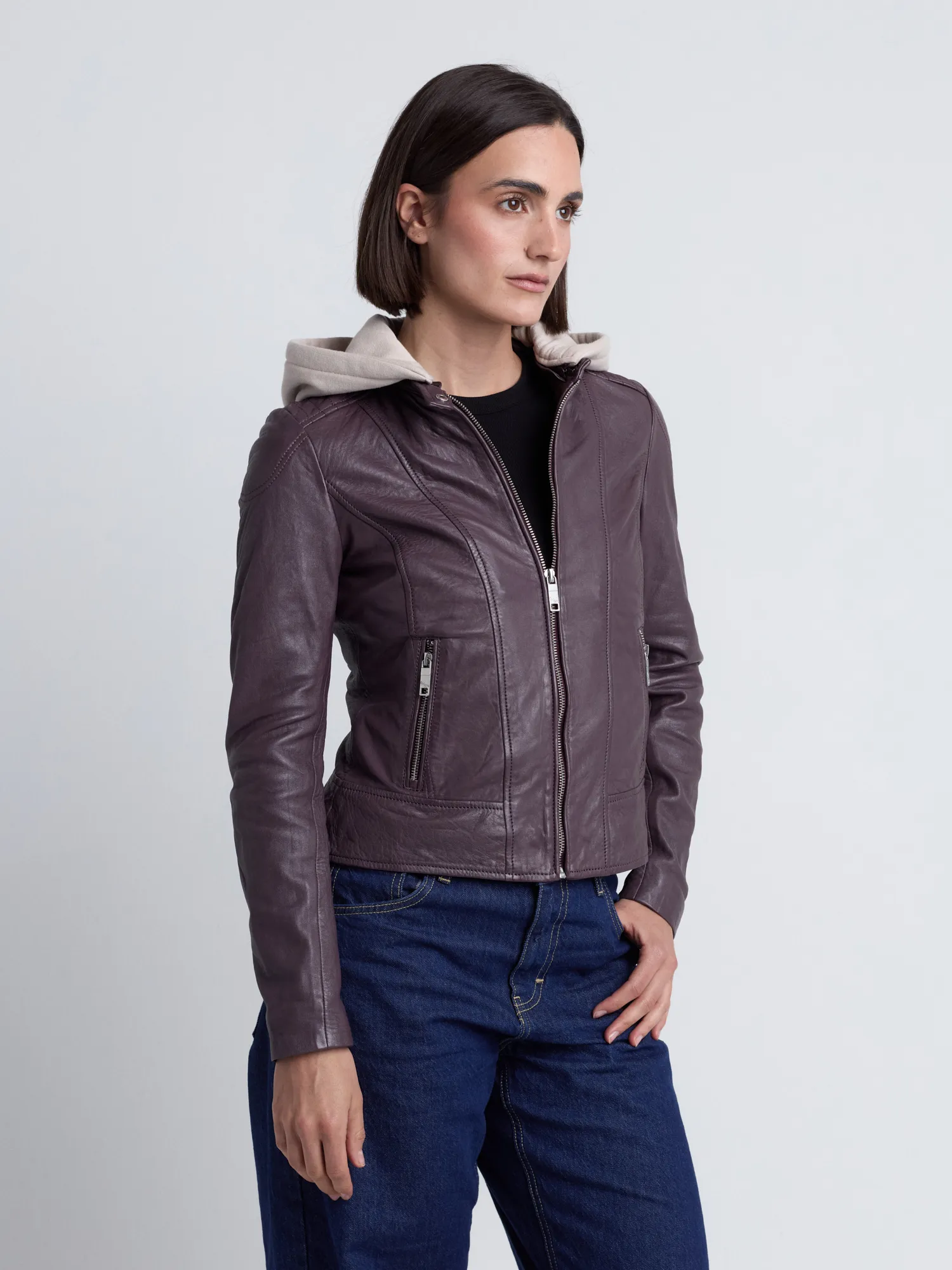 Lederjacke 42024107