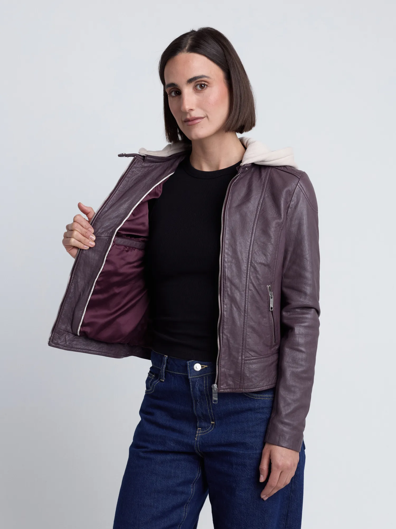 Lederjacke 42024107