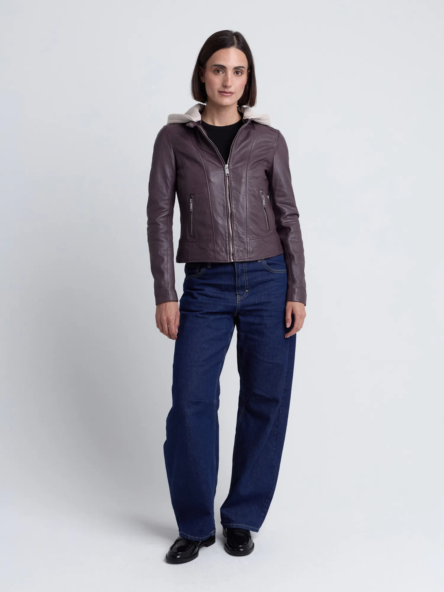 Lederjacke 42024107