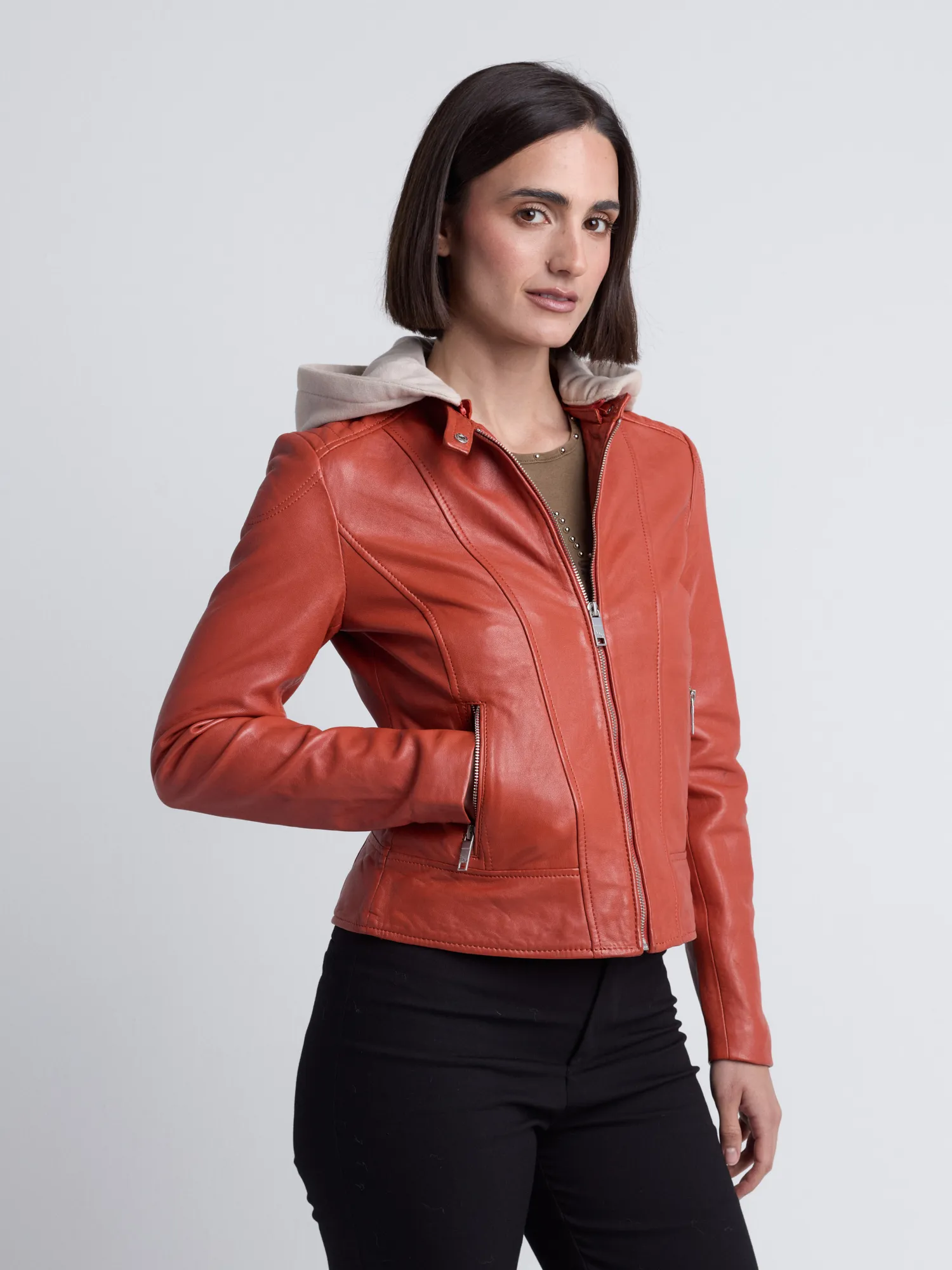Lederjacke 42024107