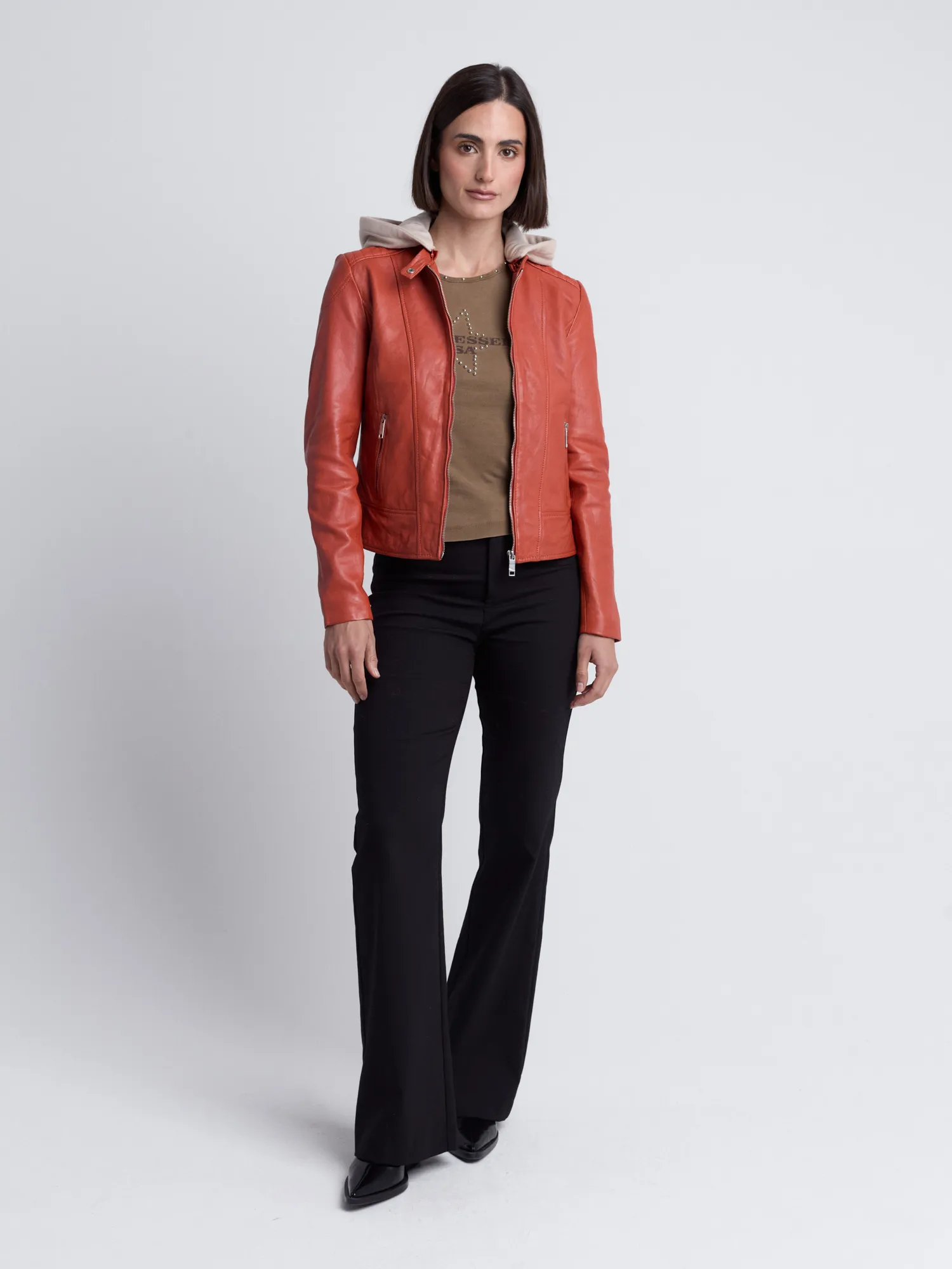 Lederjacke 42024107
