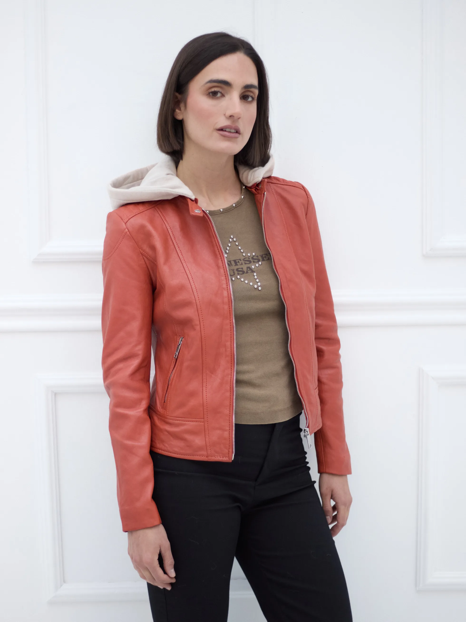 Lederjacke 42024107