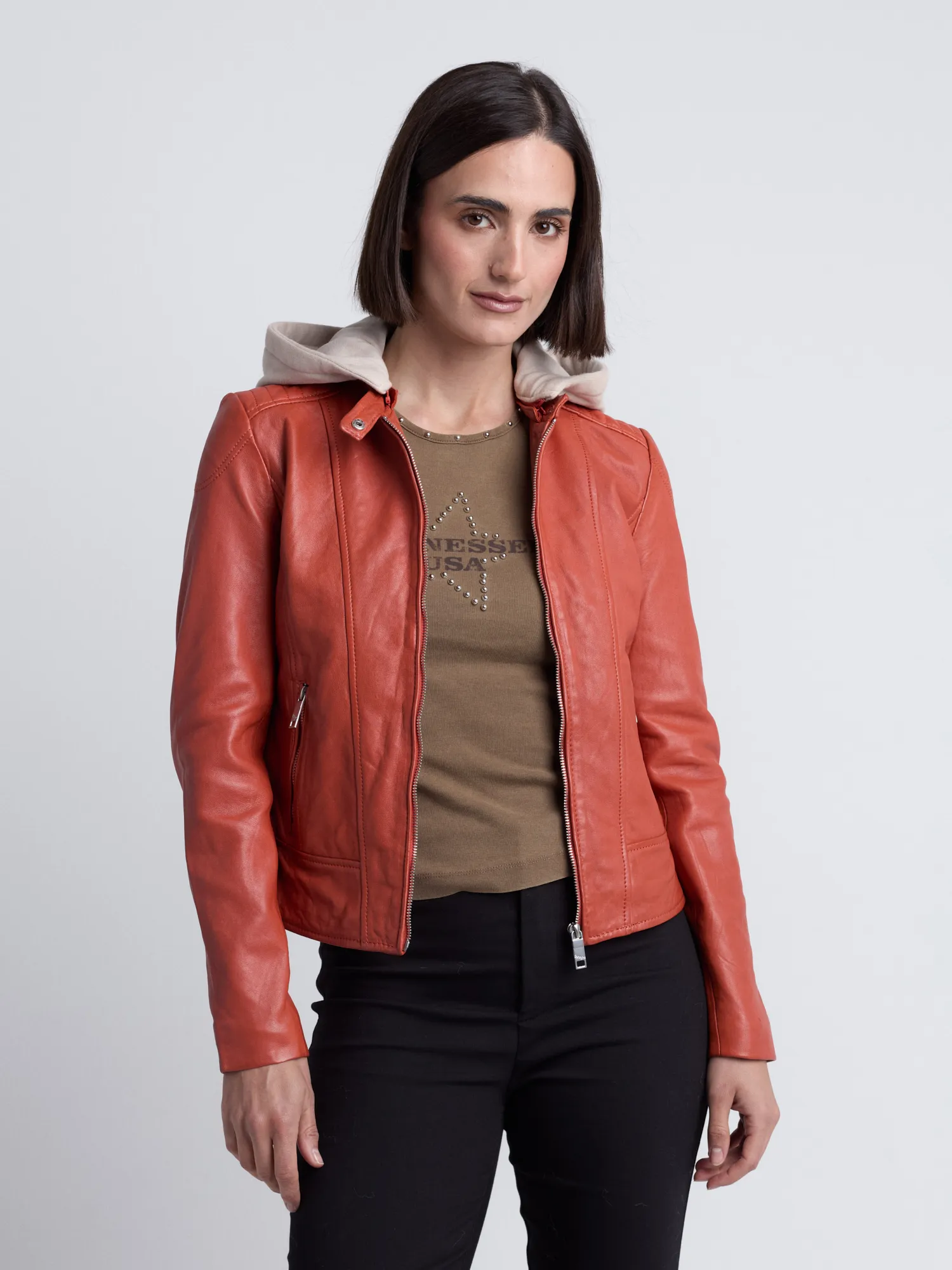 Lederjacke 42024107