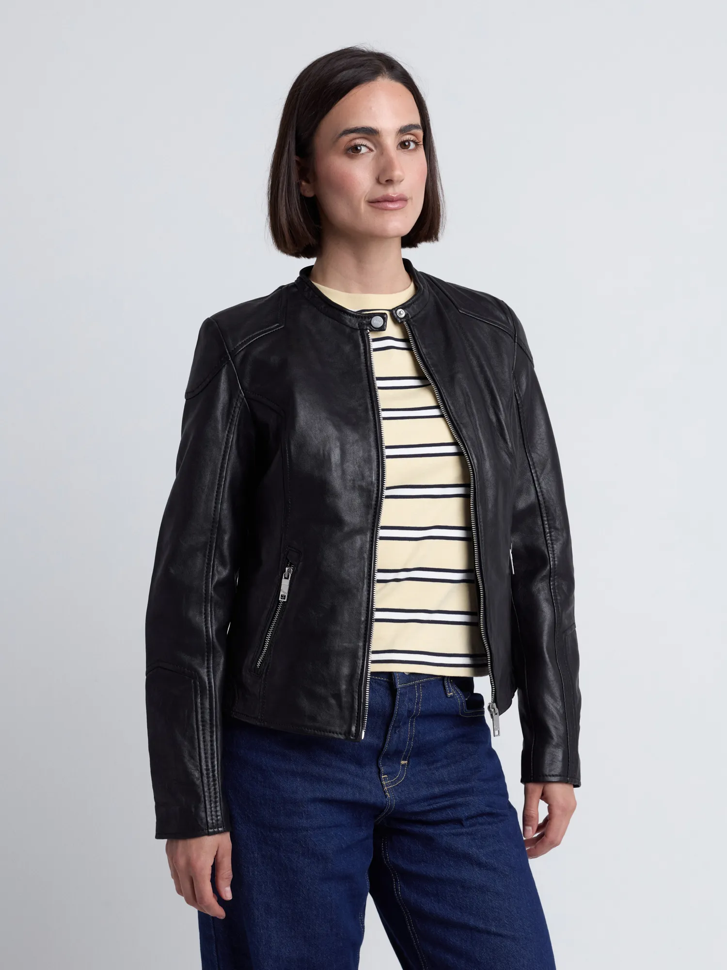 Lederjacke 42024108