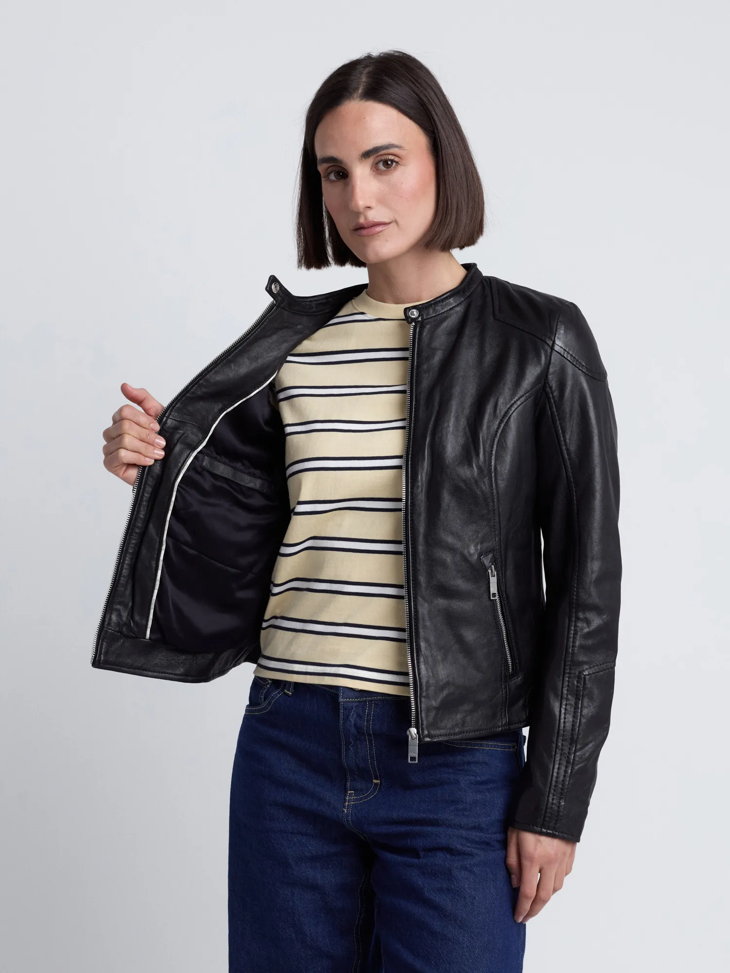 Lederjacke 42024108