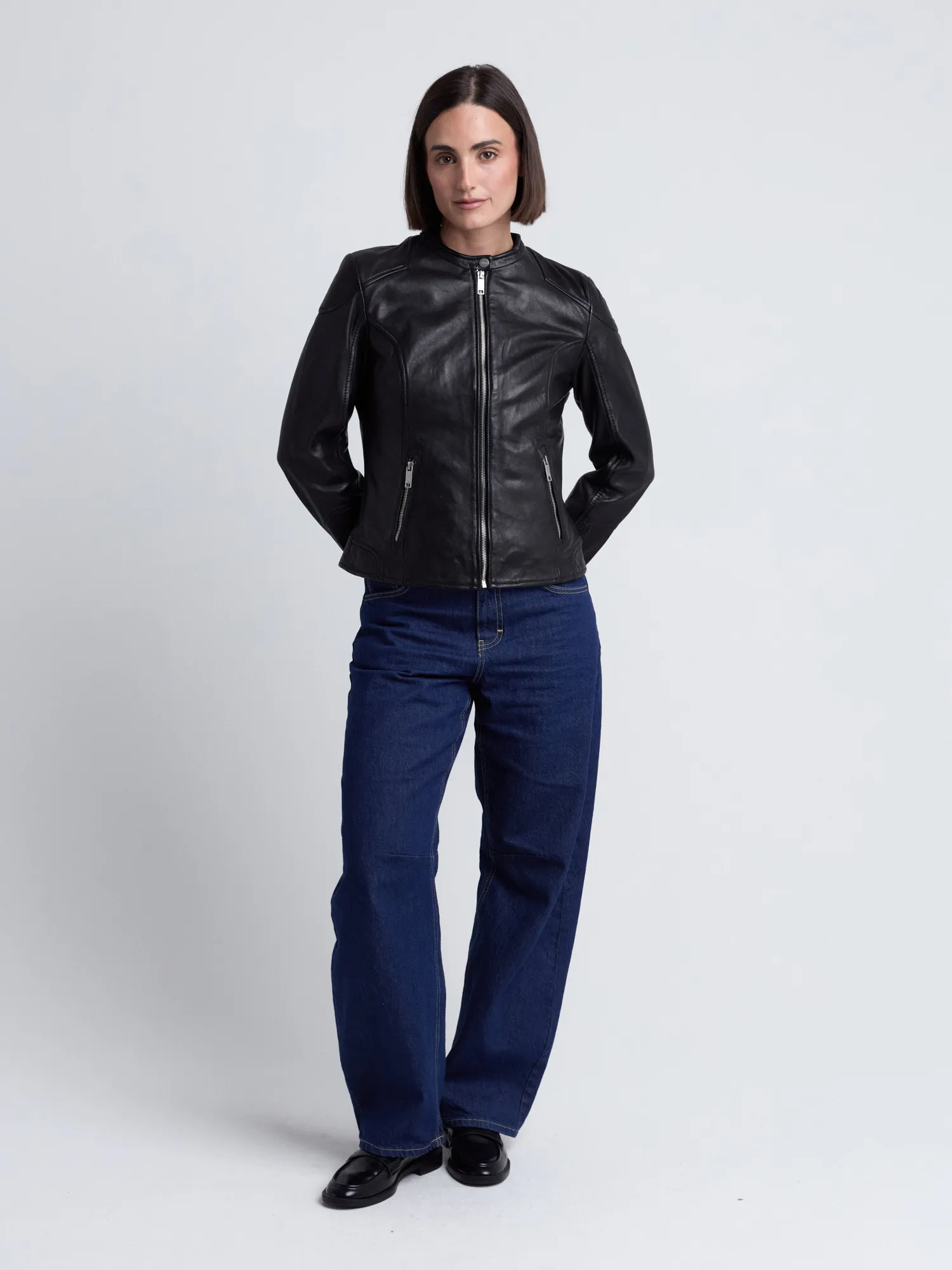 Lederjacke 42024108
