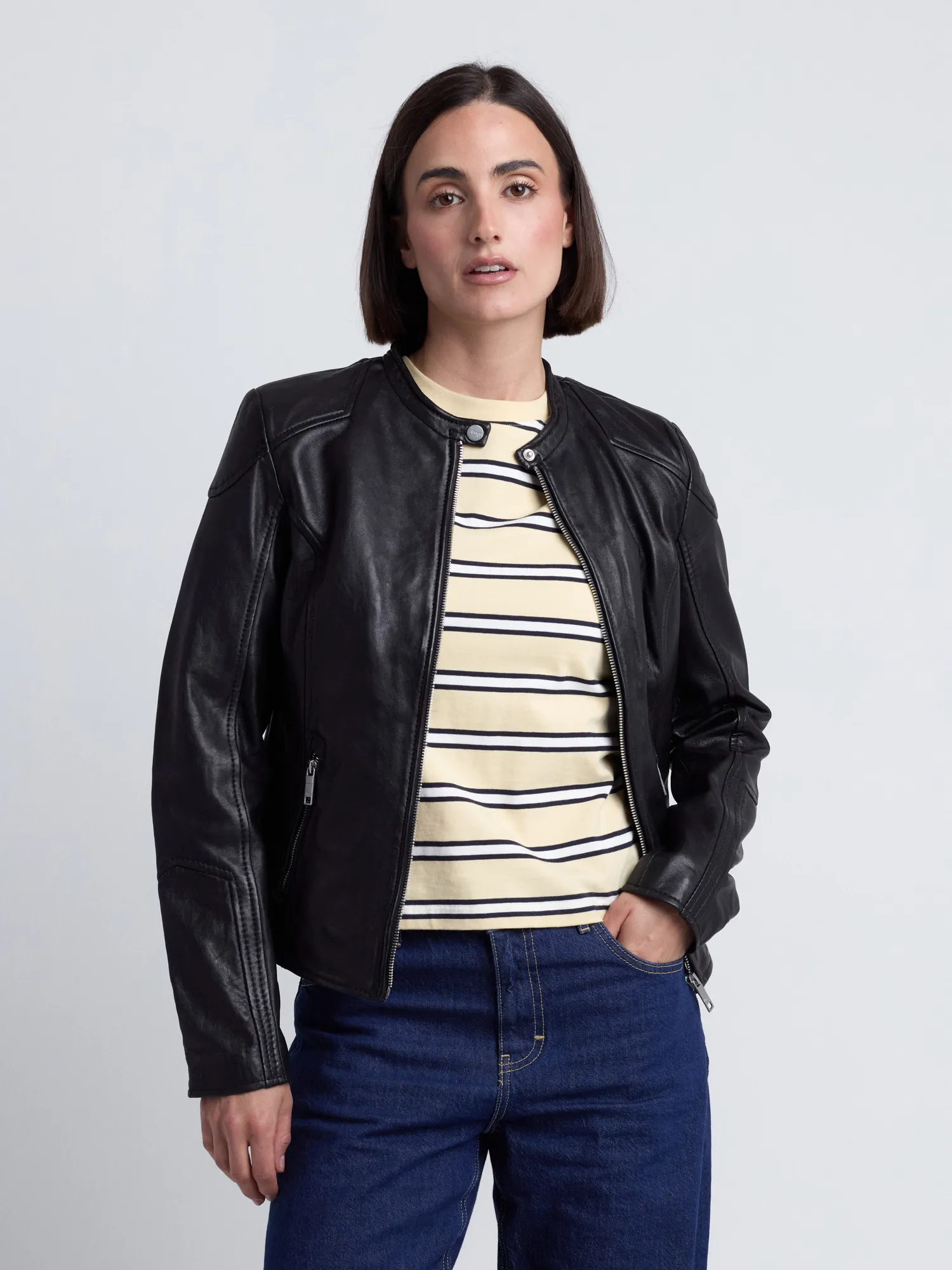 Lederjacke 42024108