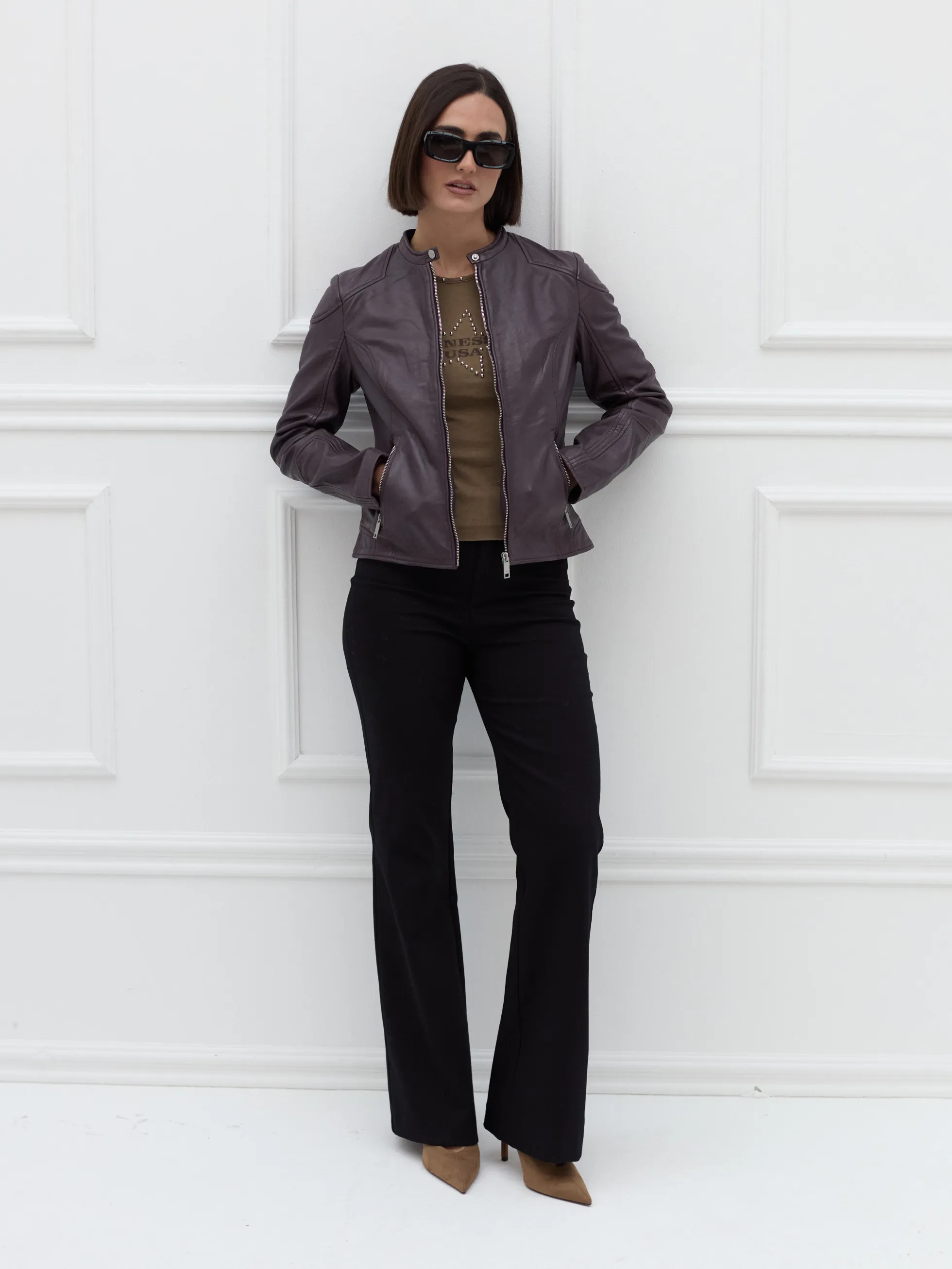 Lederjacke 42024108