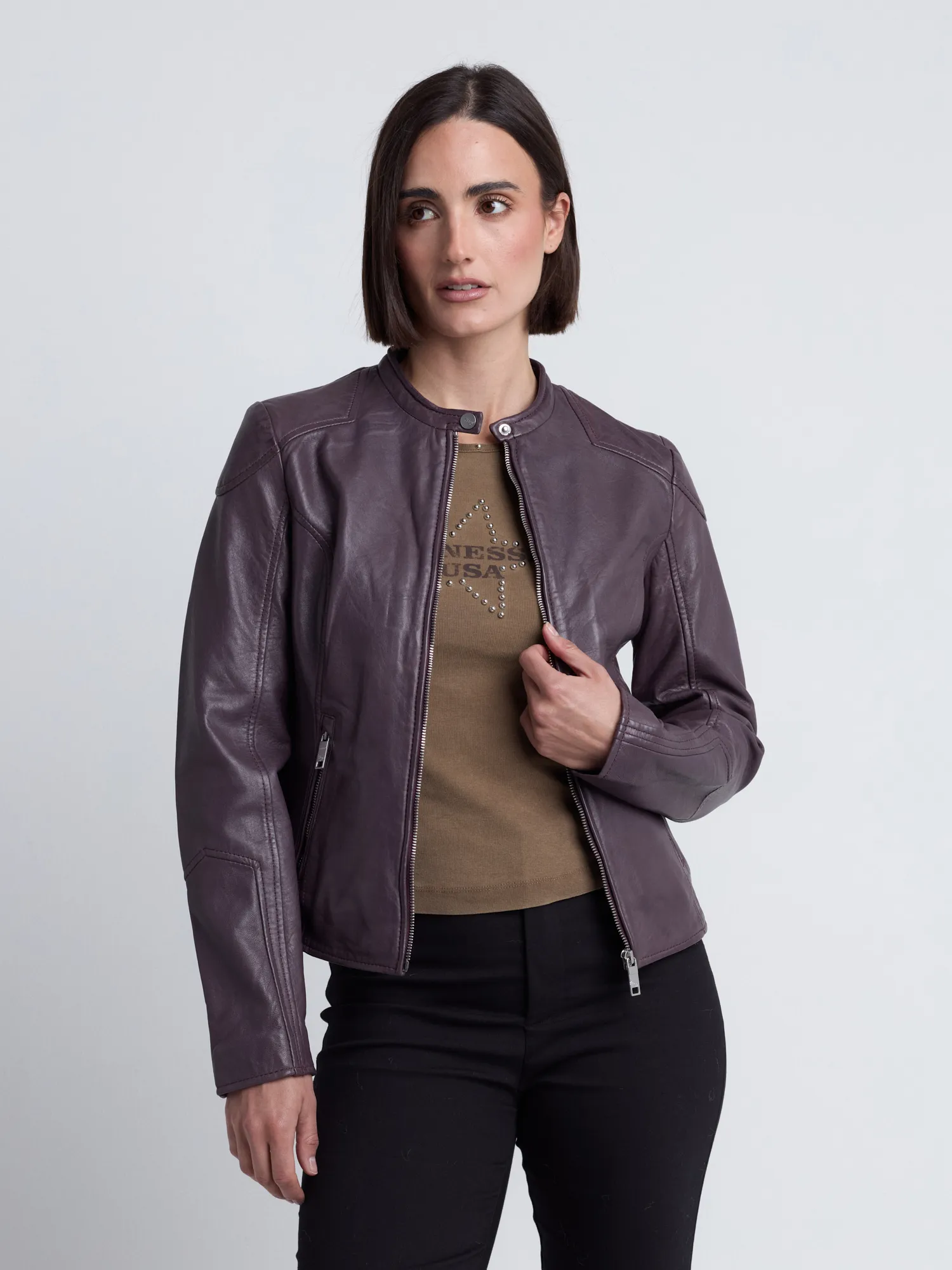 Lederjacke 42024108