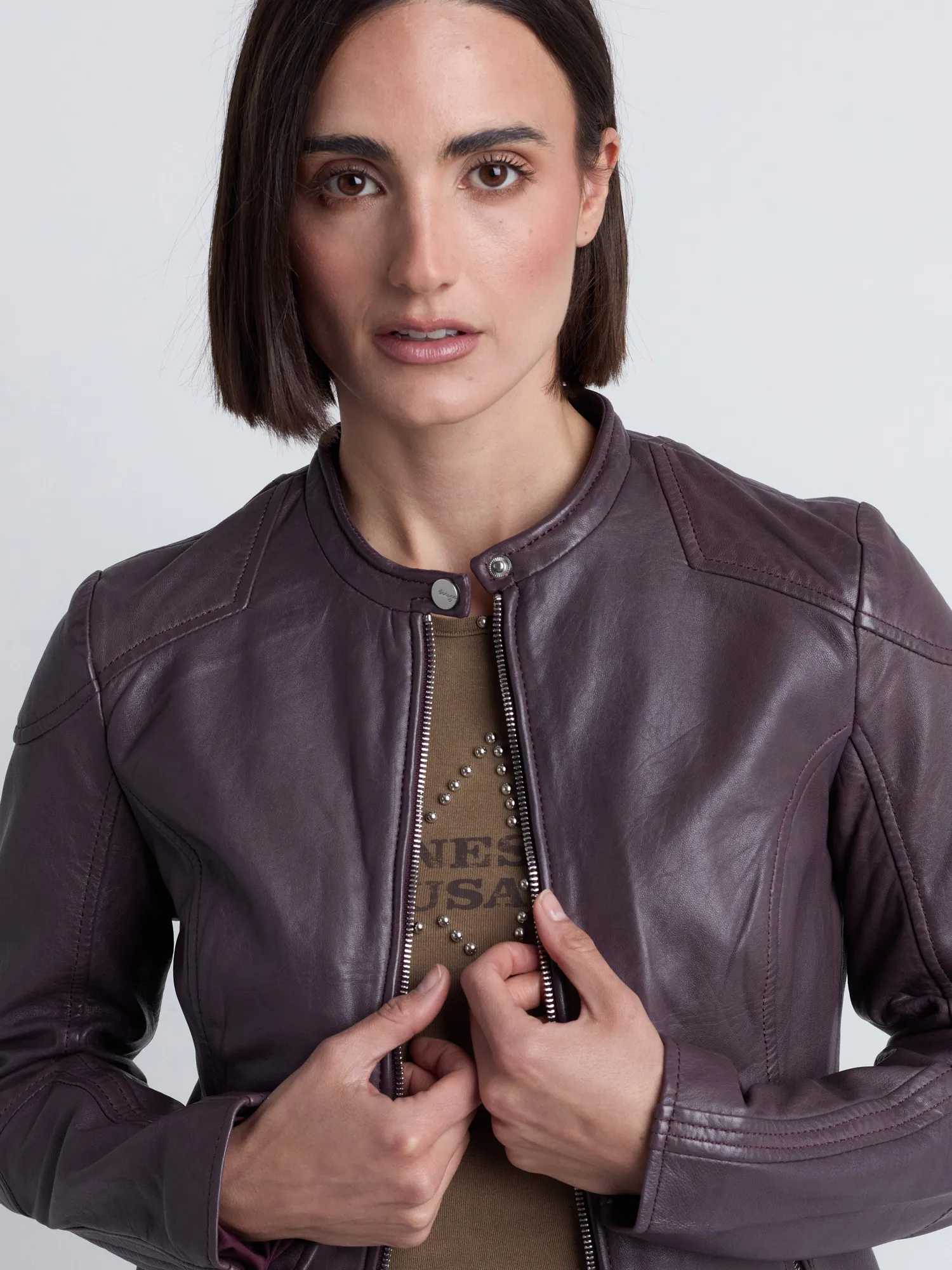 Lederjacke 42024108