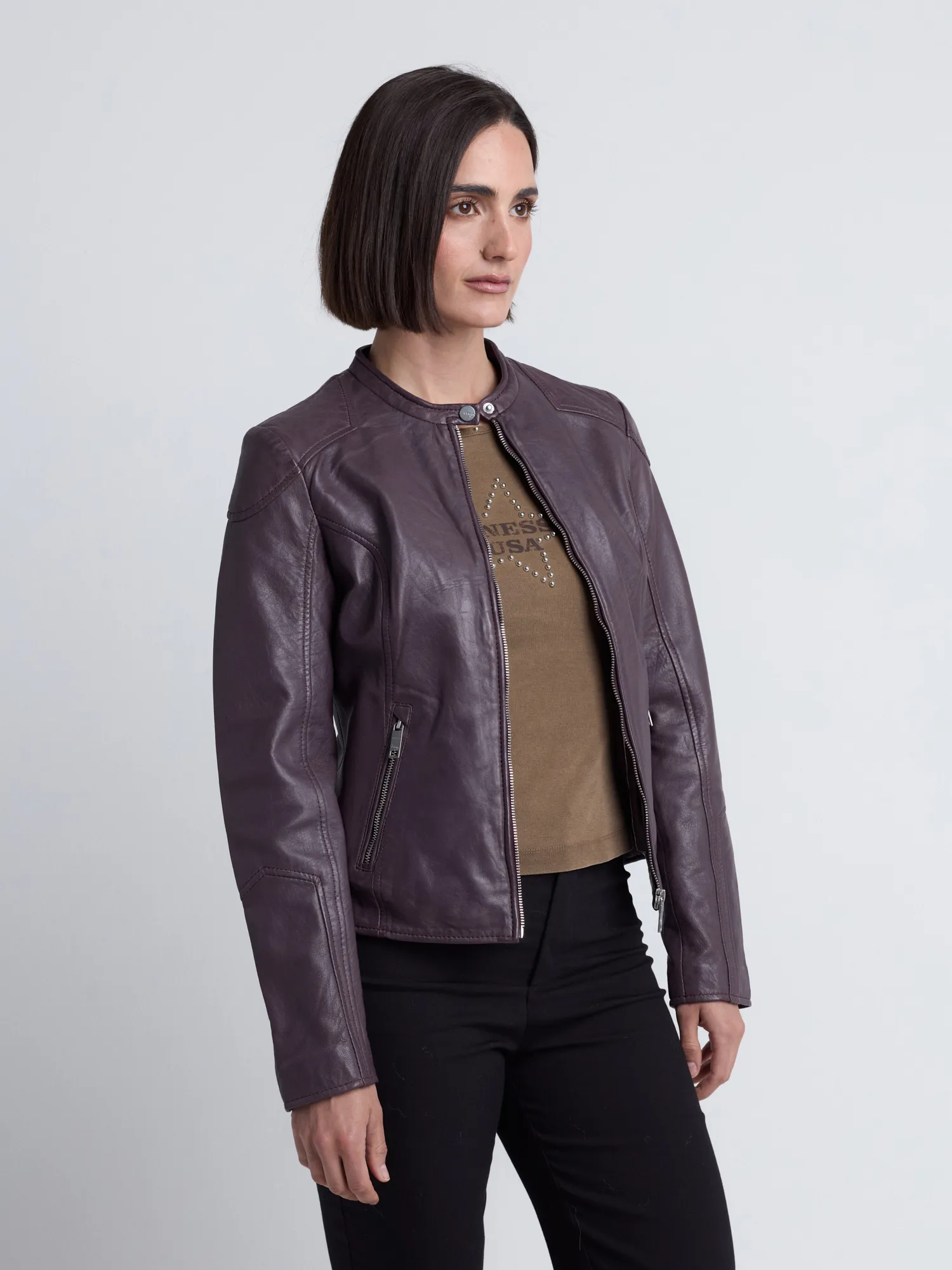 Lederjacke 42024108