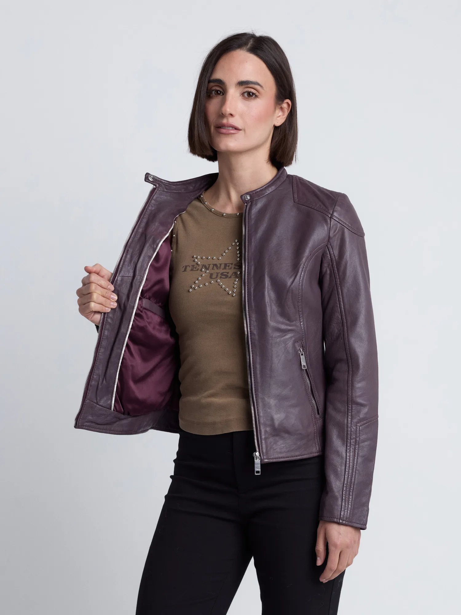 Lederjacke 42024108