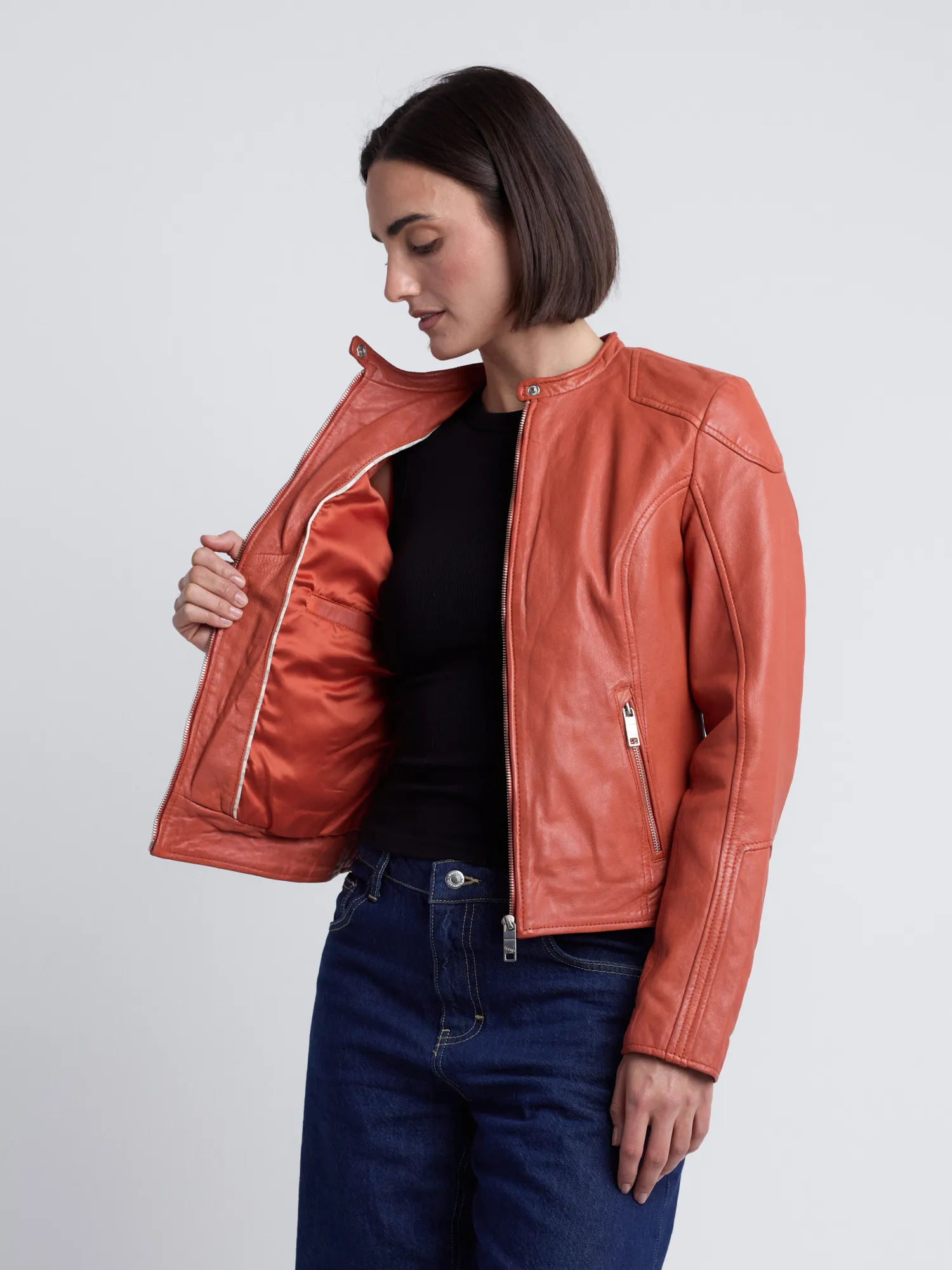 Lederjacke 42024108