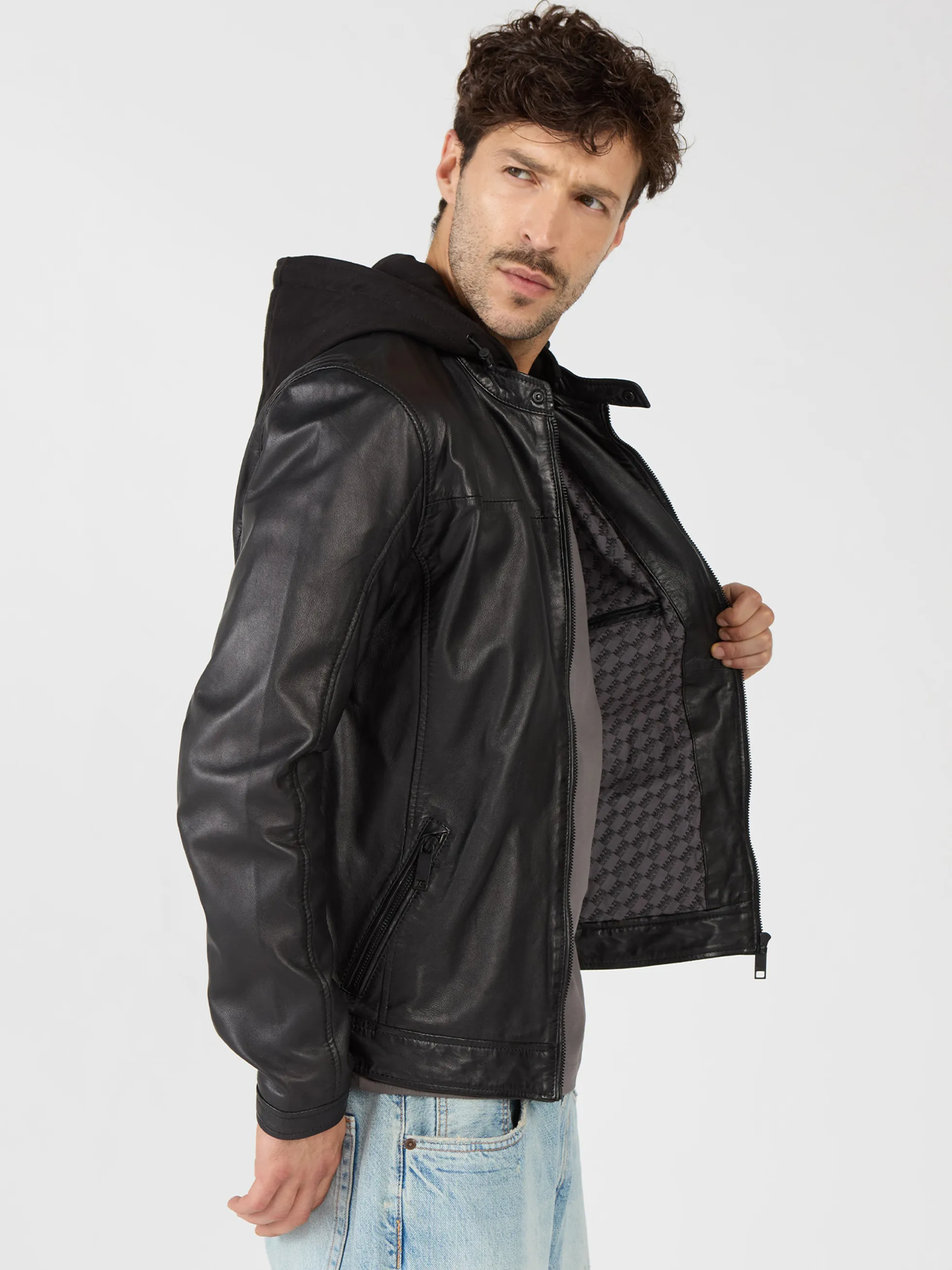 Lederjacke 42024130