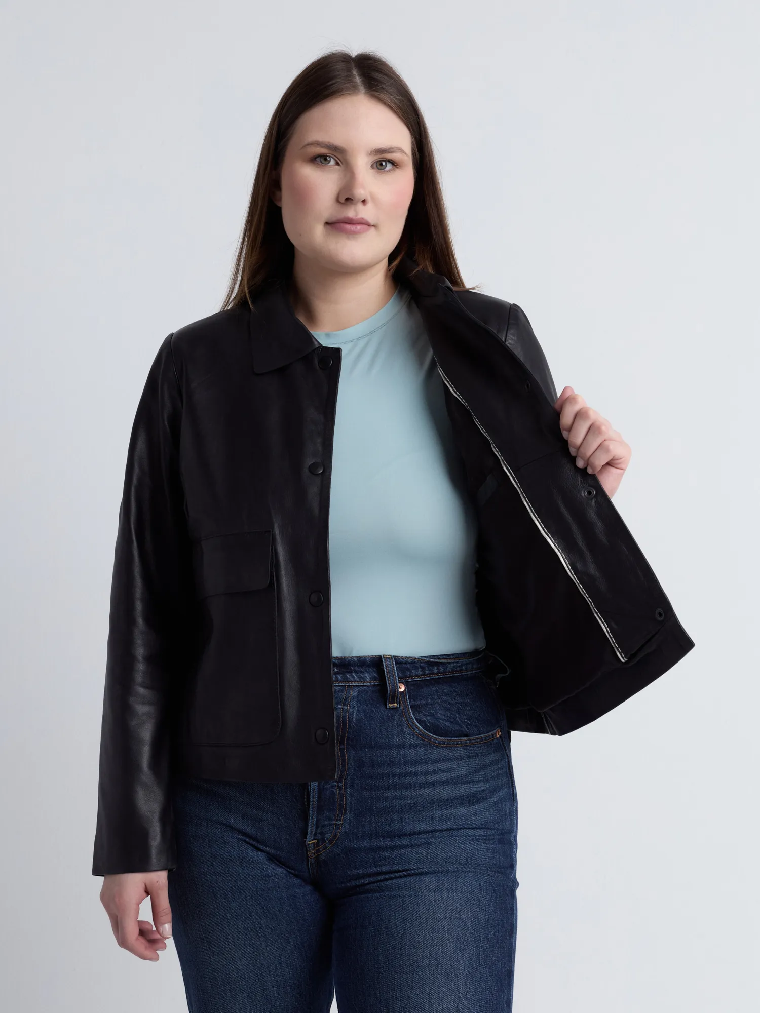 Lederjacke 42025054